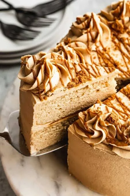 8" Brown Sugar Carmel Cake