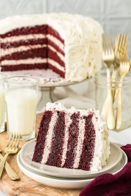 8" Old School Red velvet Cake