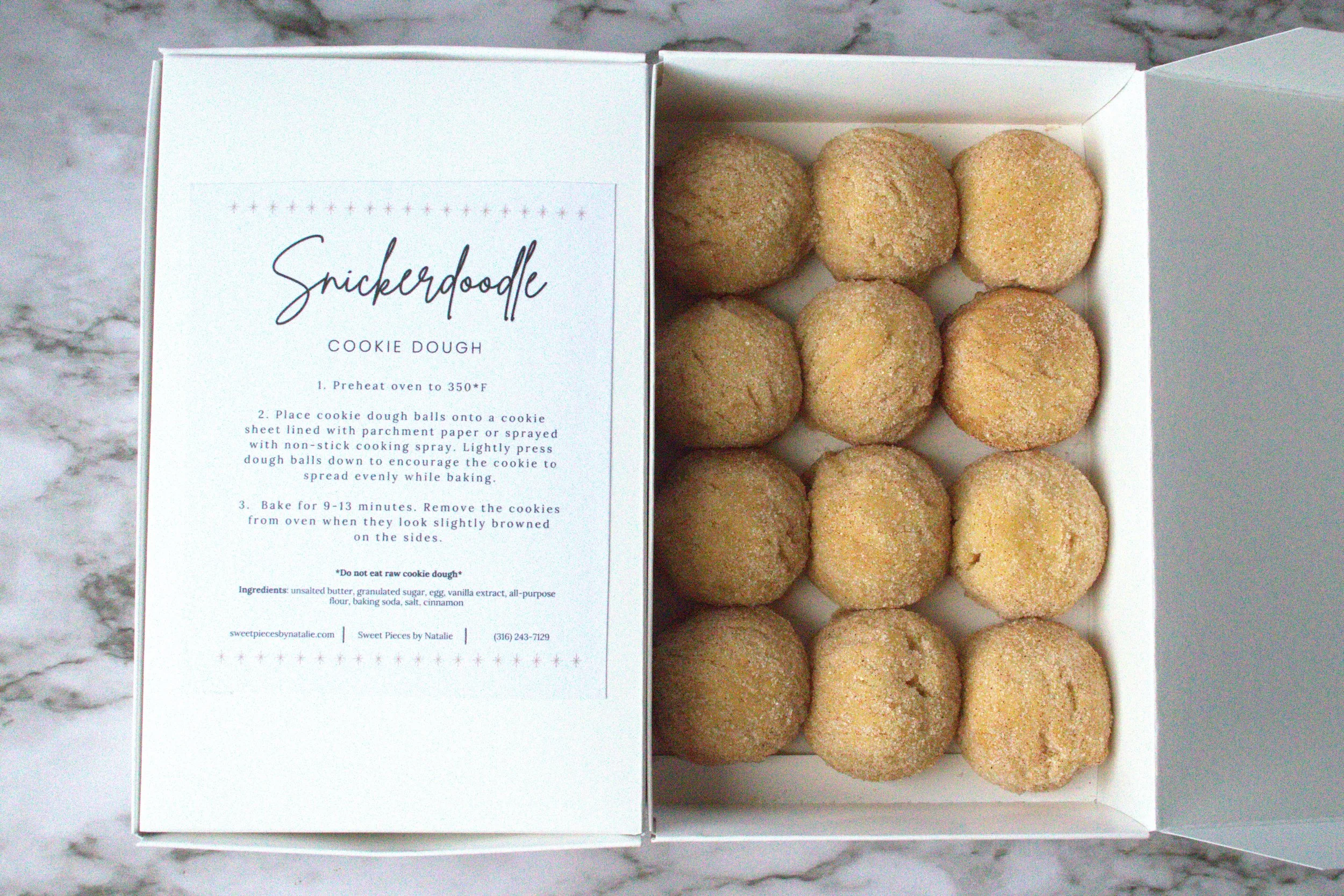 Snickerdoodle with box.jpg