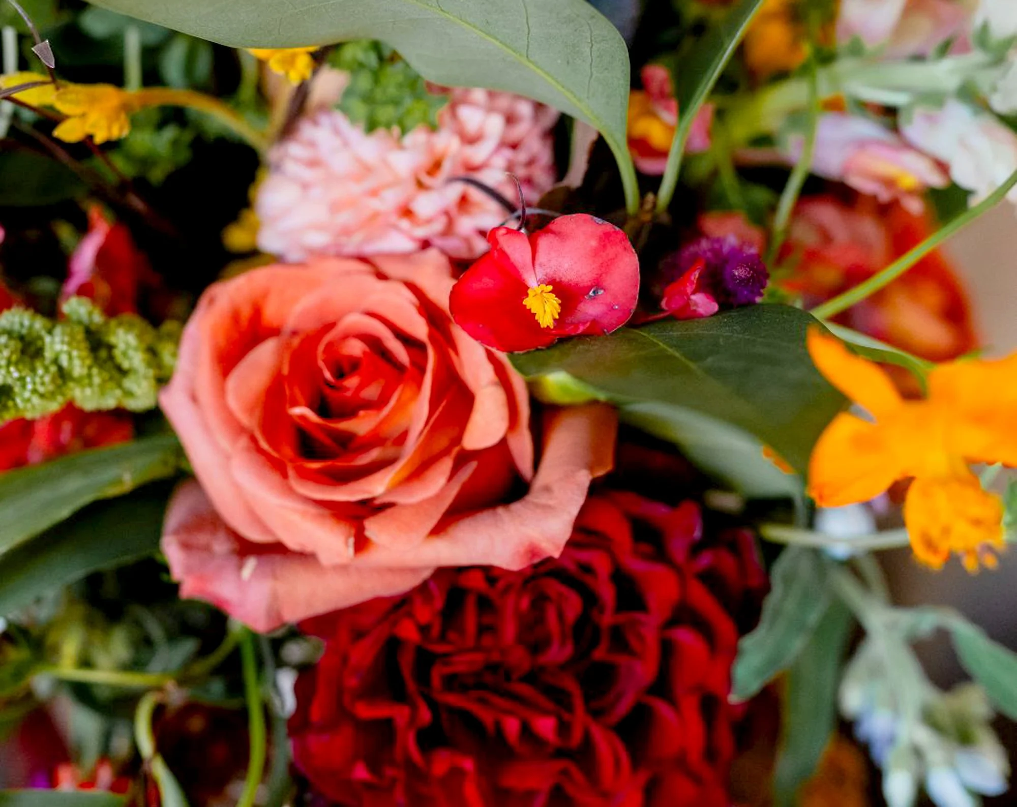 Floral Designs in Foam