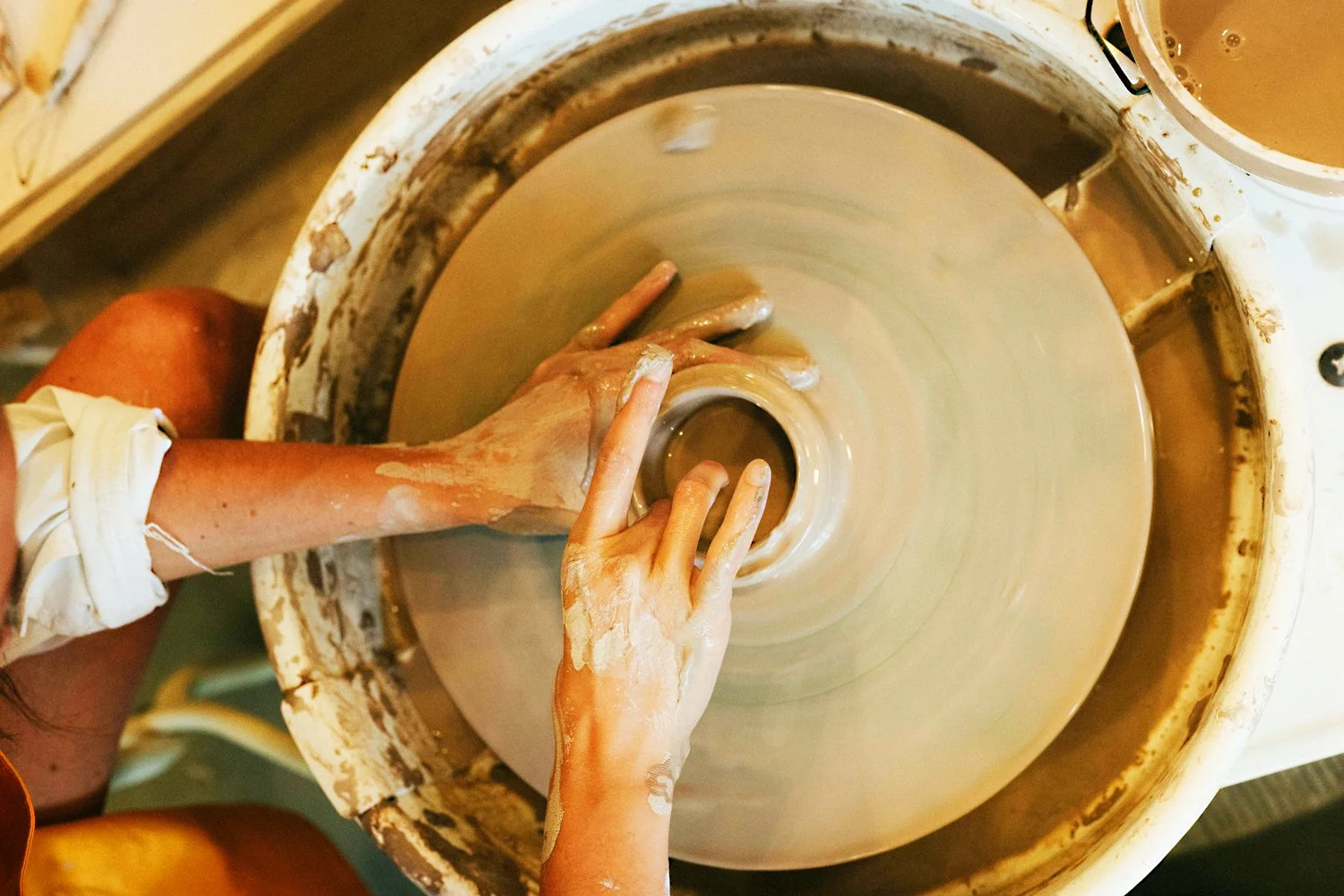 Pottery on the Wheel with Ari