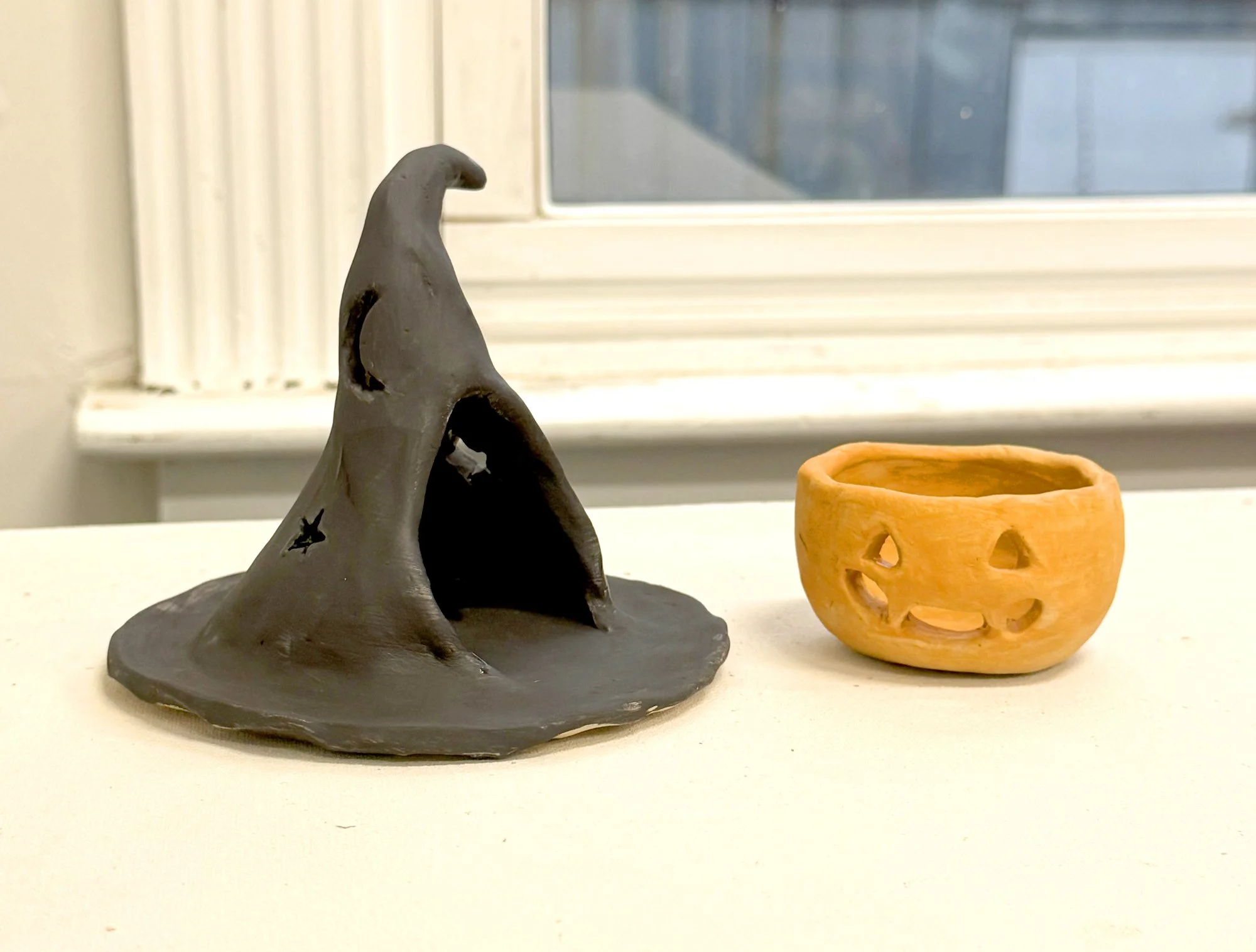 Friday Night Clay: Halloween Votives