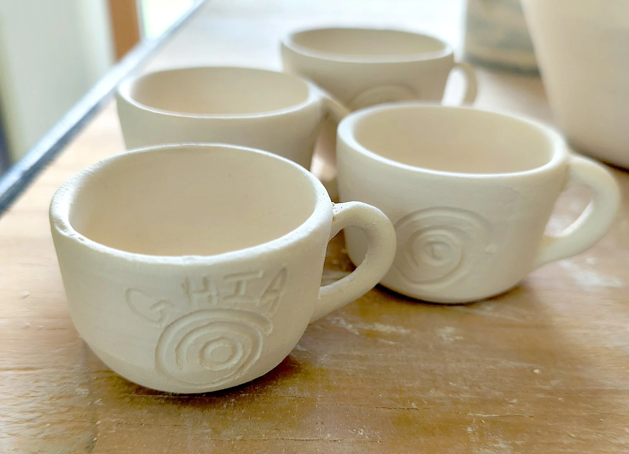 Friday Night Clay: Handcrafted Espresso Set