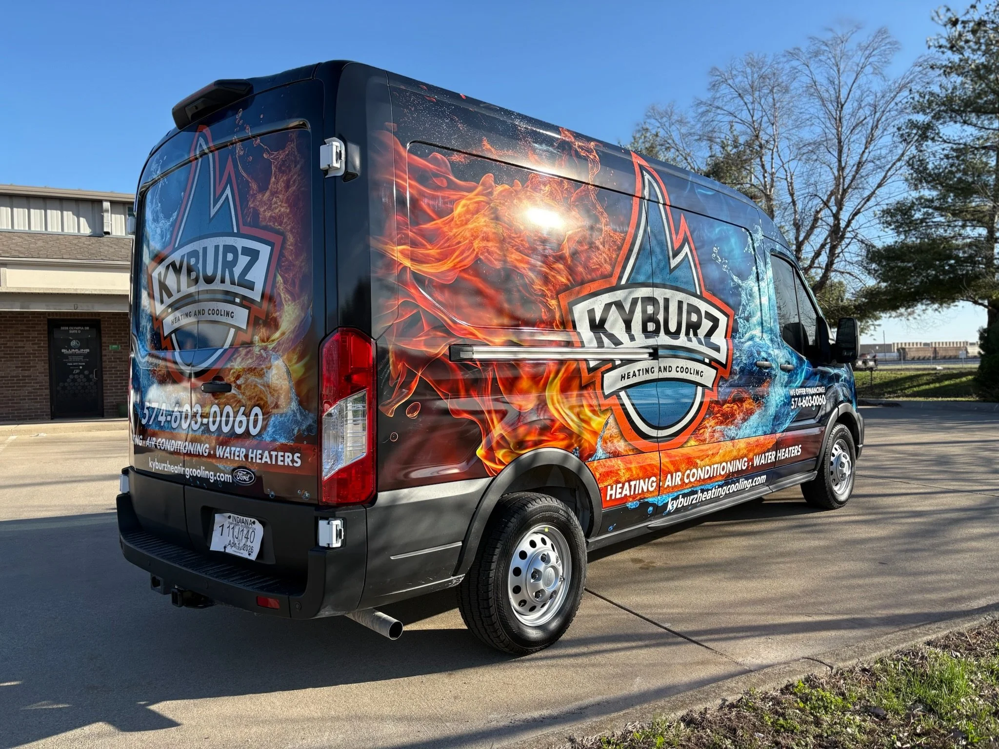 Kyburz Full Van Wrap