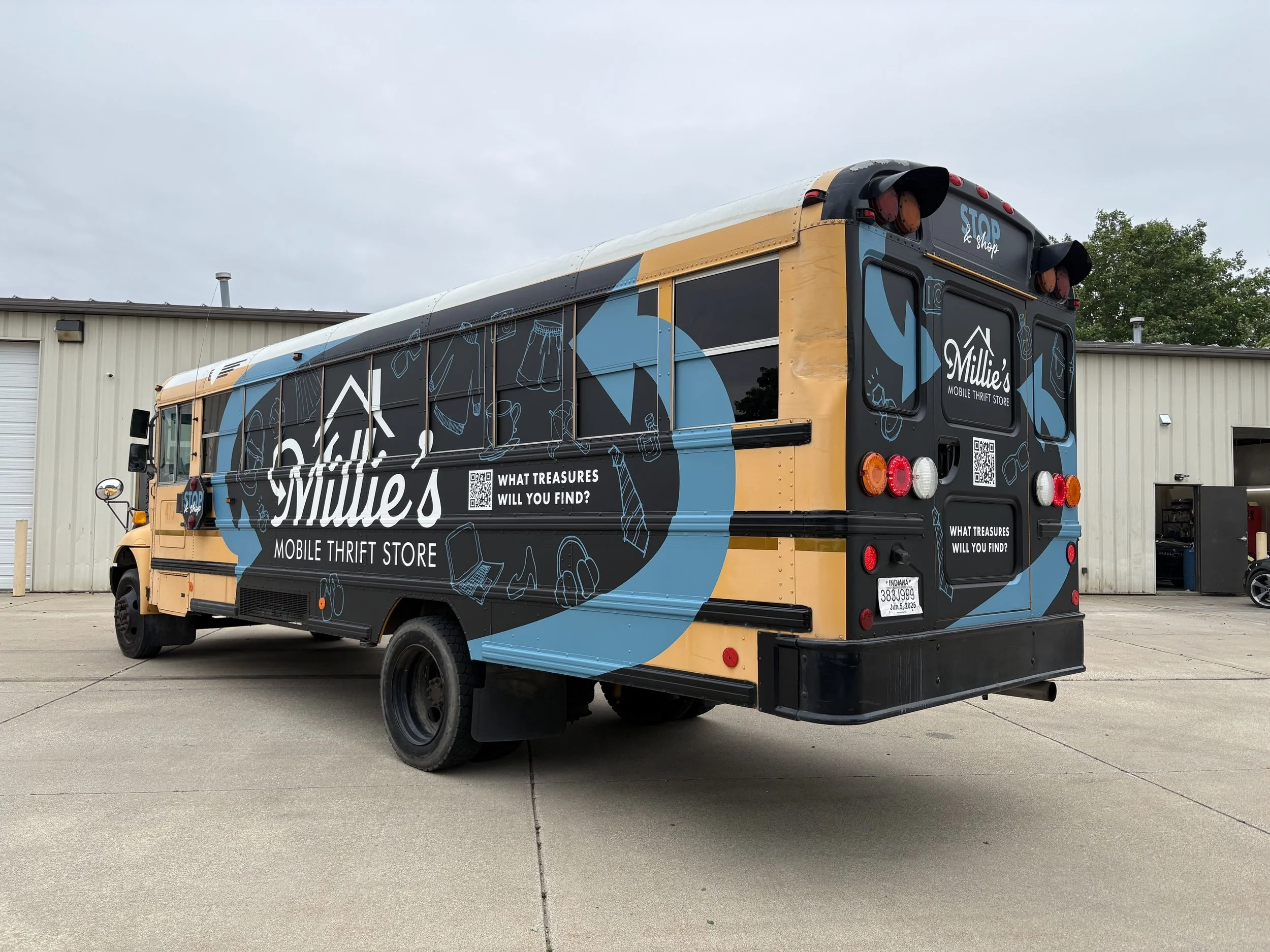 Bus Vehicle Graphics Wrap