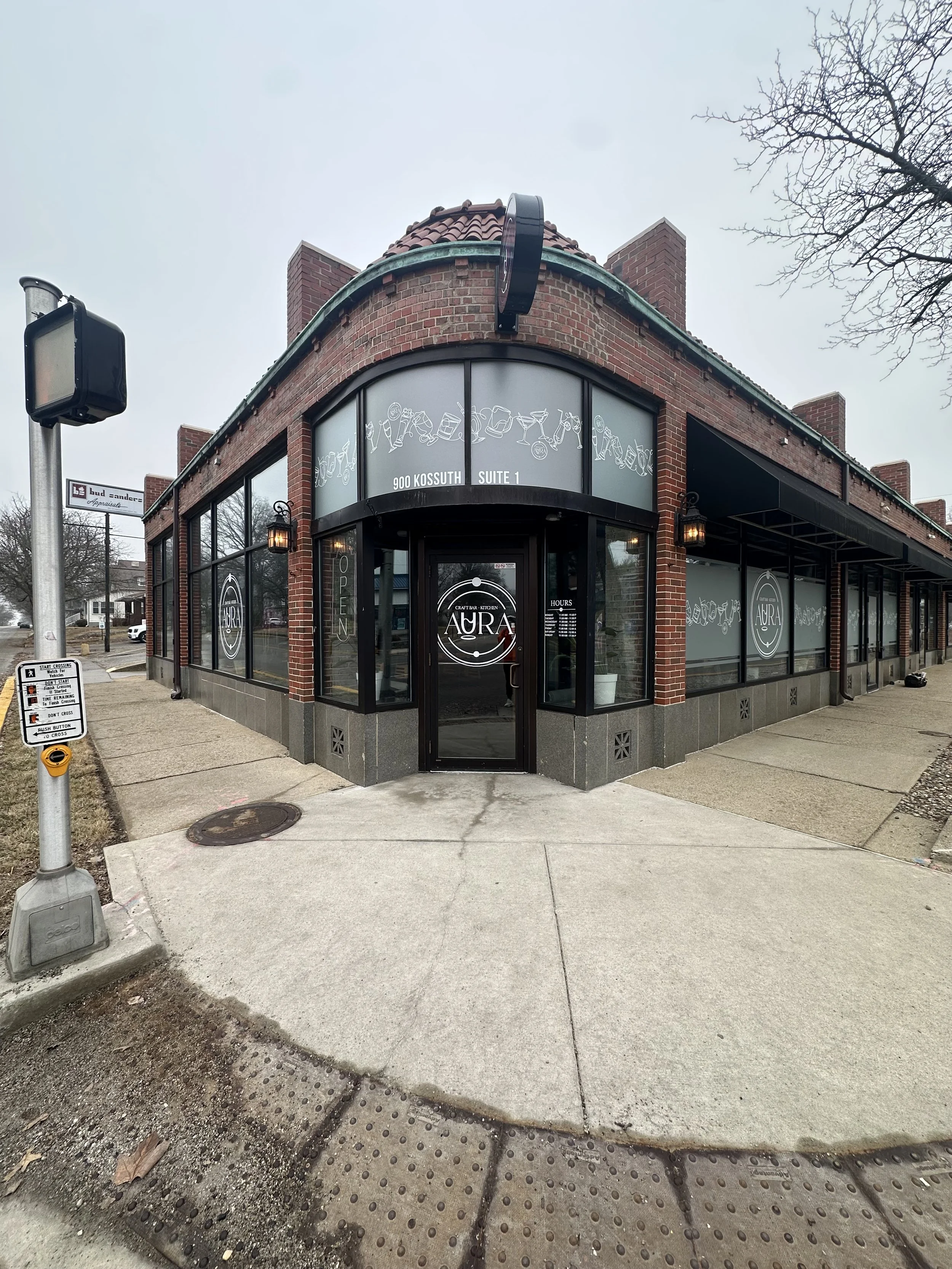 Aura Frost Vinyl Storefront