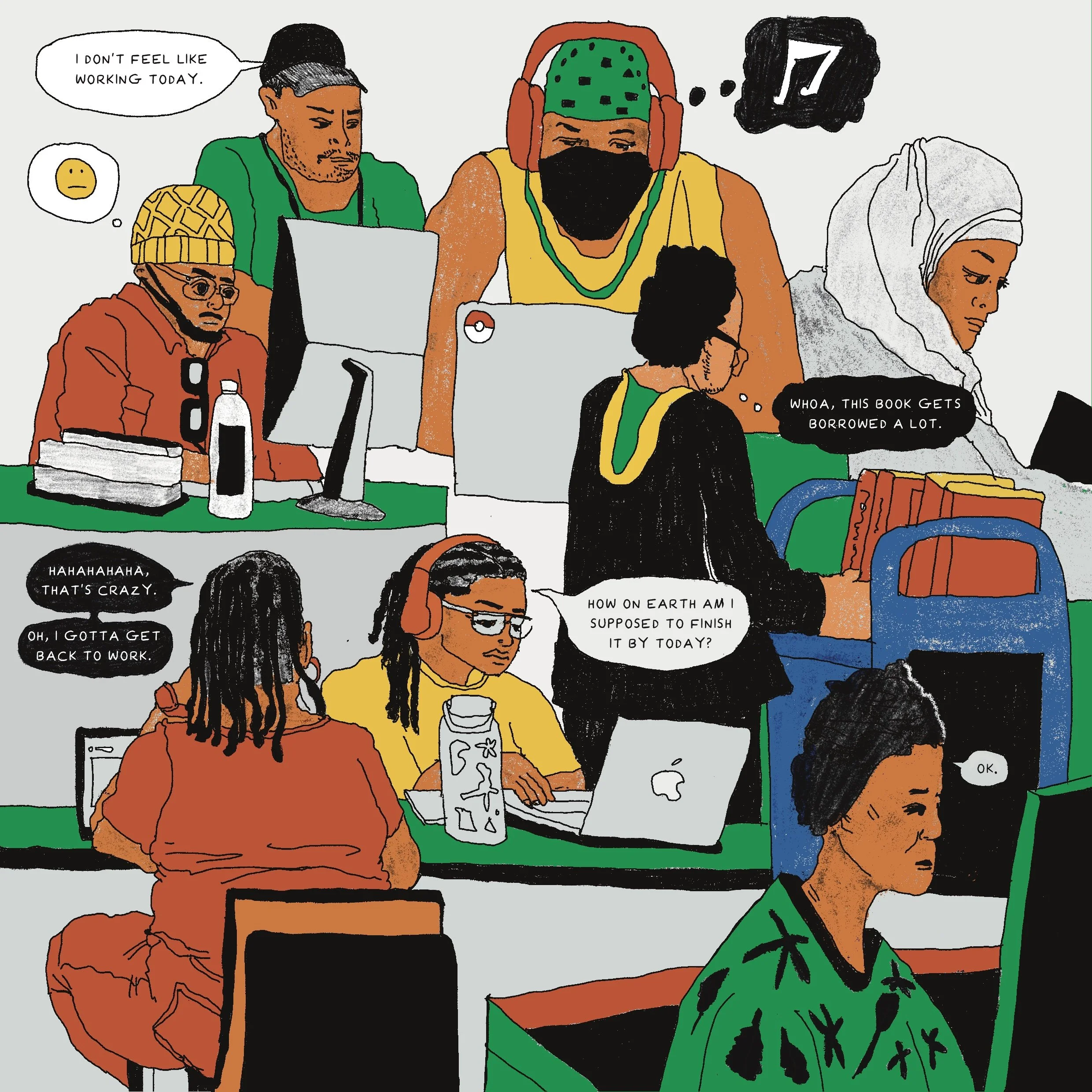 People-Watching at Public Brooklyn Library_Illustration.jpg