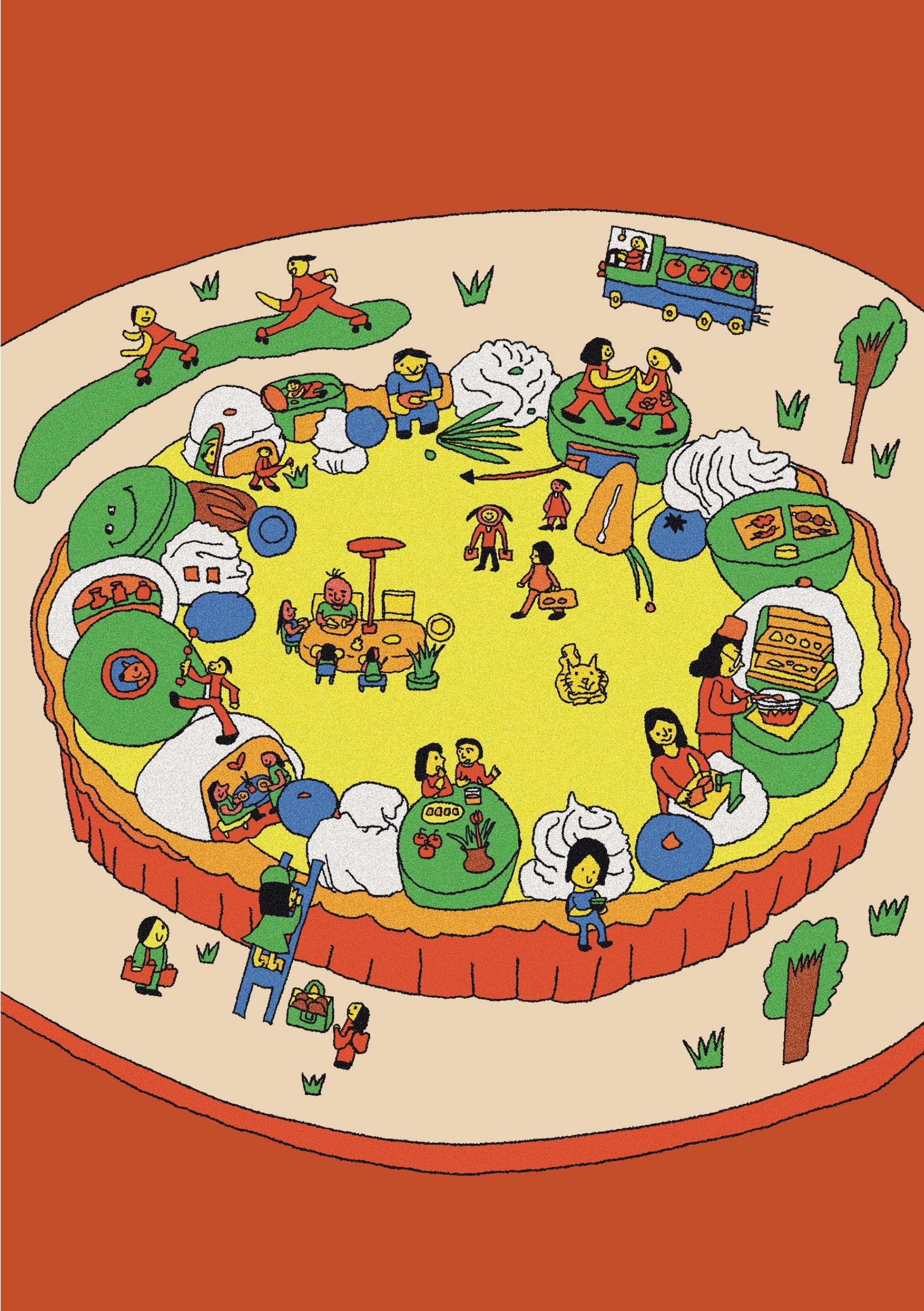 A Town Inside A Fruit Tart_Dajia