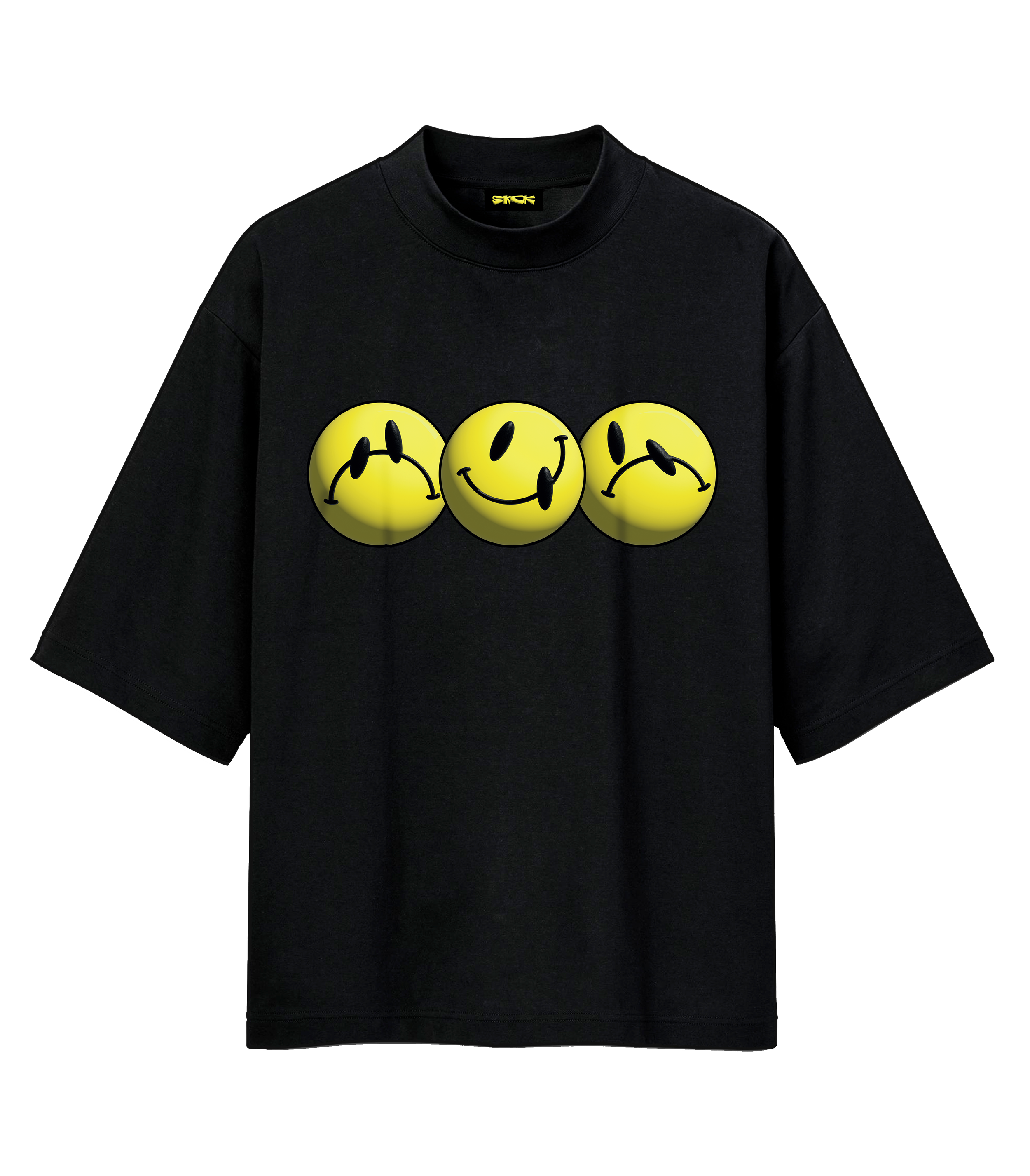 SKOK.PURE T-SHIRT BLACK