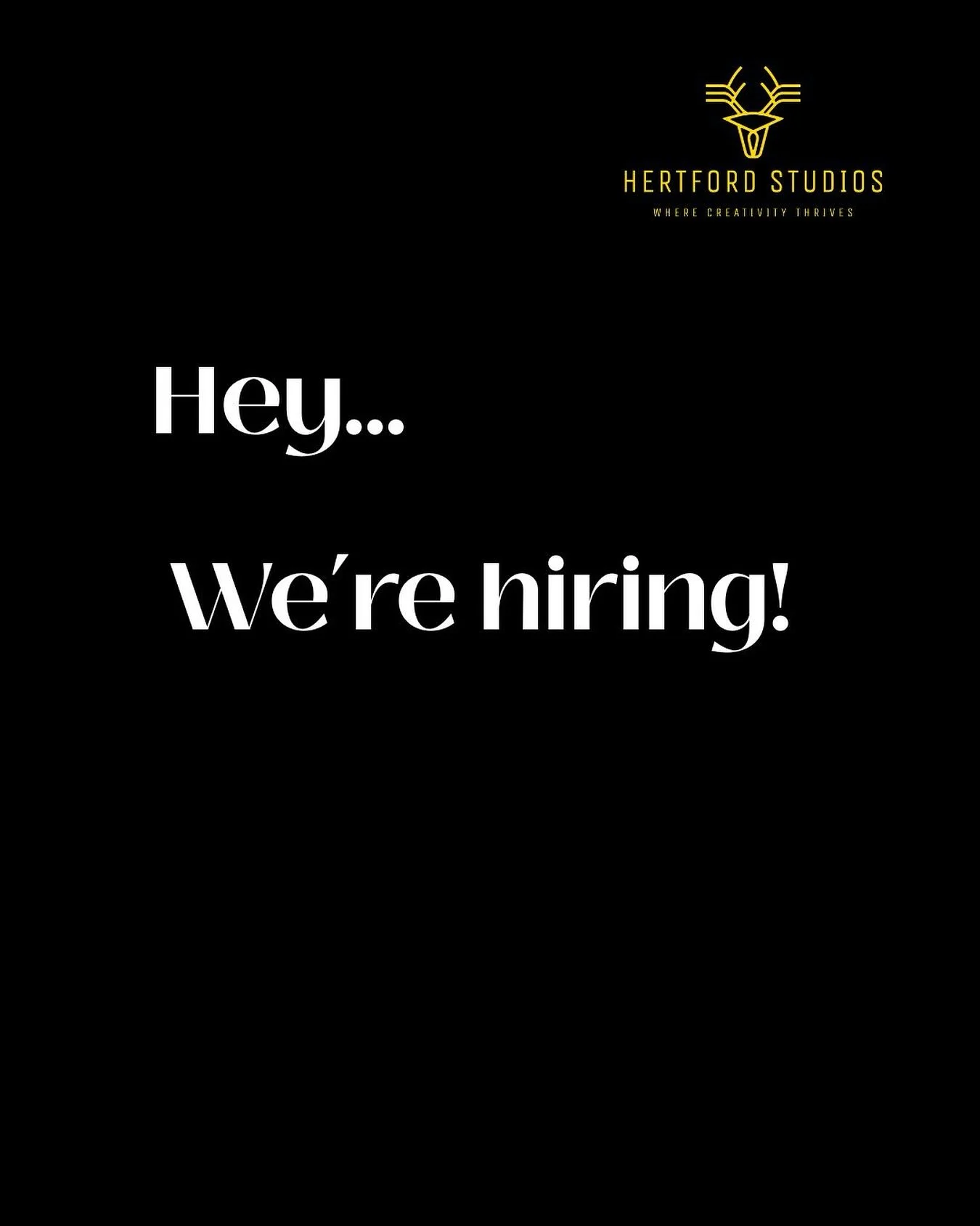 β¨ We’re hiring! β¨
We are looking for a Photo & Video Editor to join our team. This flexible role is mainly focused on editing, with opportunities to assist on shoots and create social content.
Based in the studio (no remote work)
Part-ti