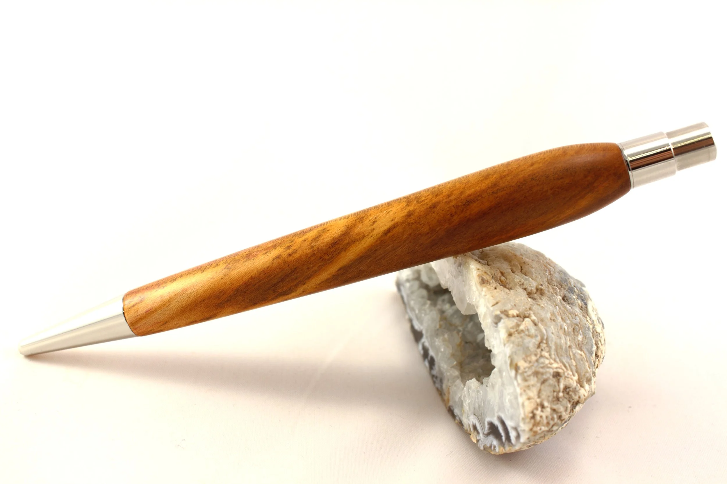 Klickkugelscheiber aus Mirabellenholz