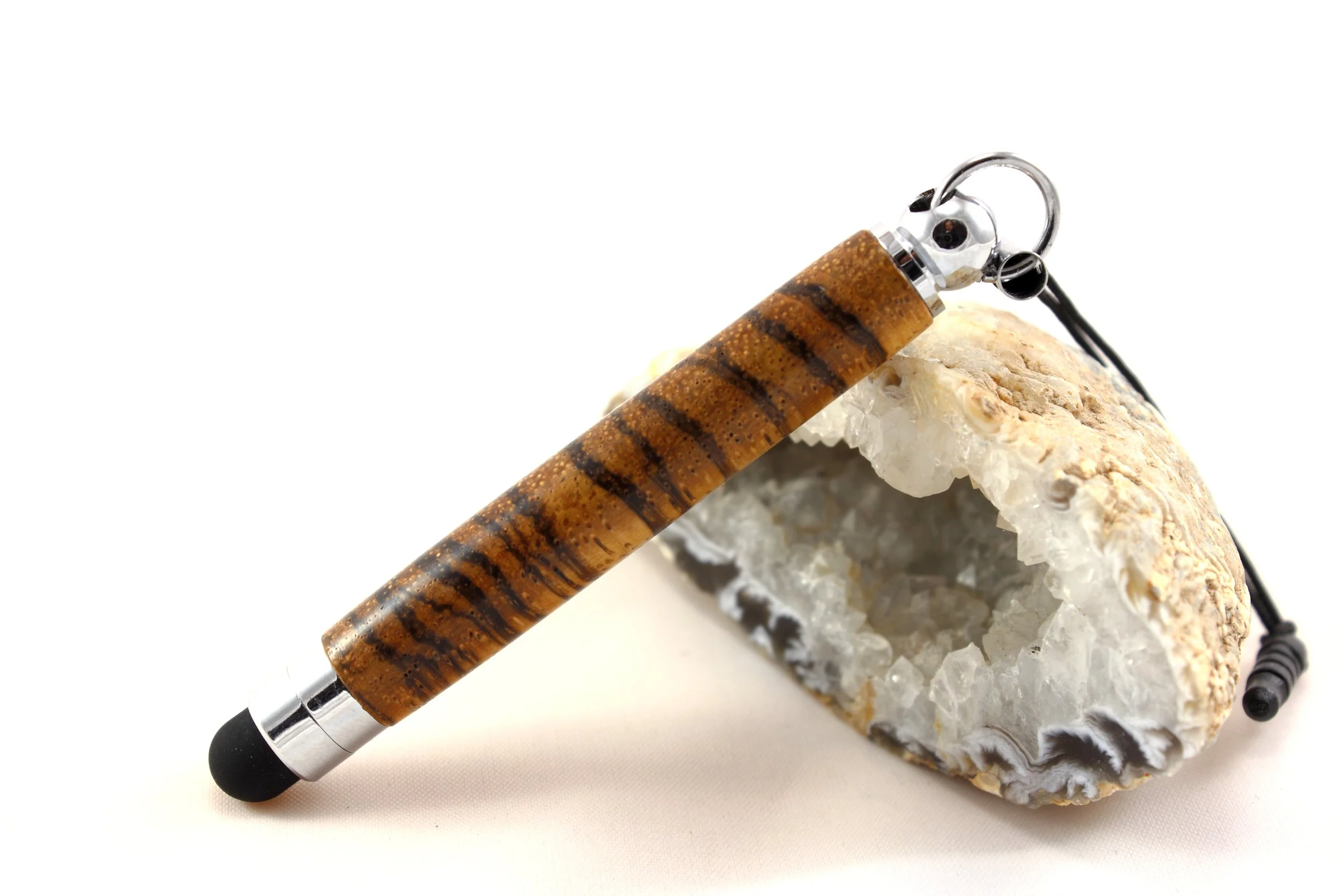 Touch Pen klein aus Zebrano, Hirnholz