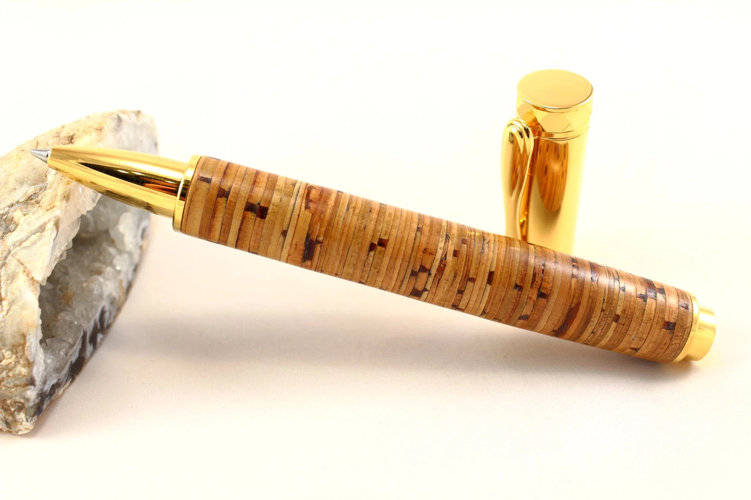 Tintenroller aus Birkenrinde