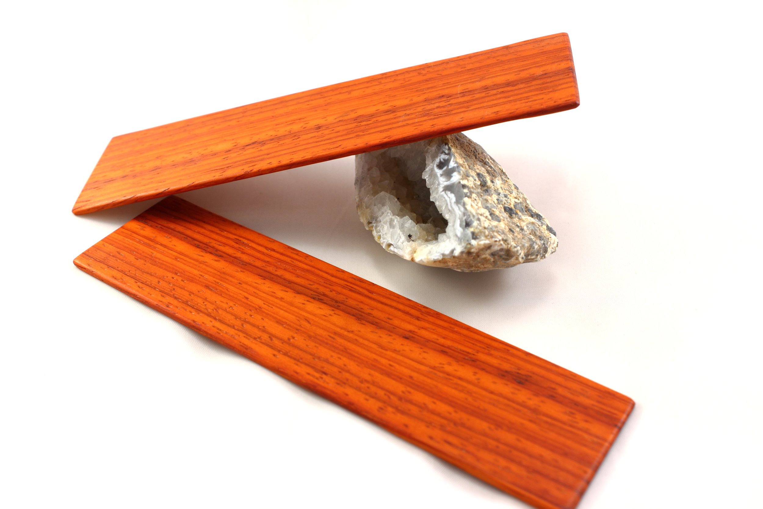 Lesezeichen aus Padouk