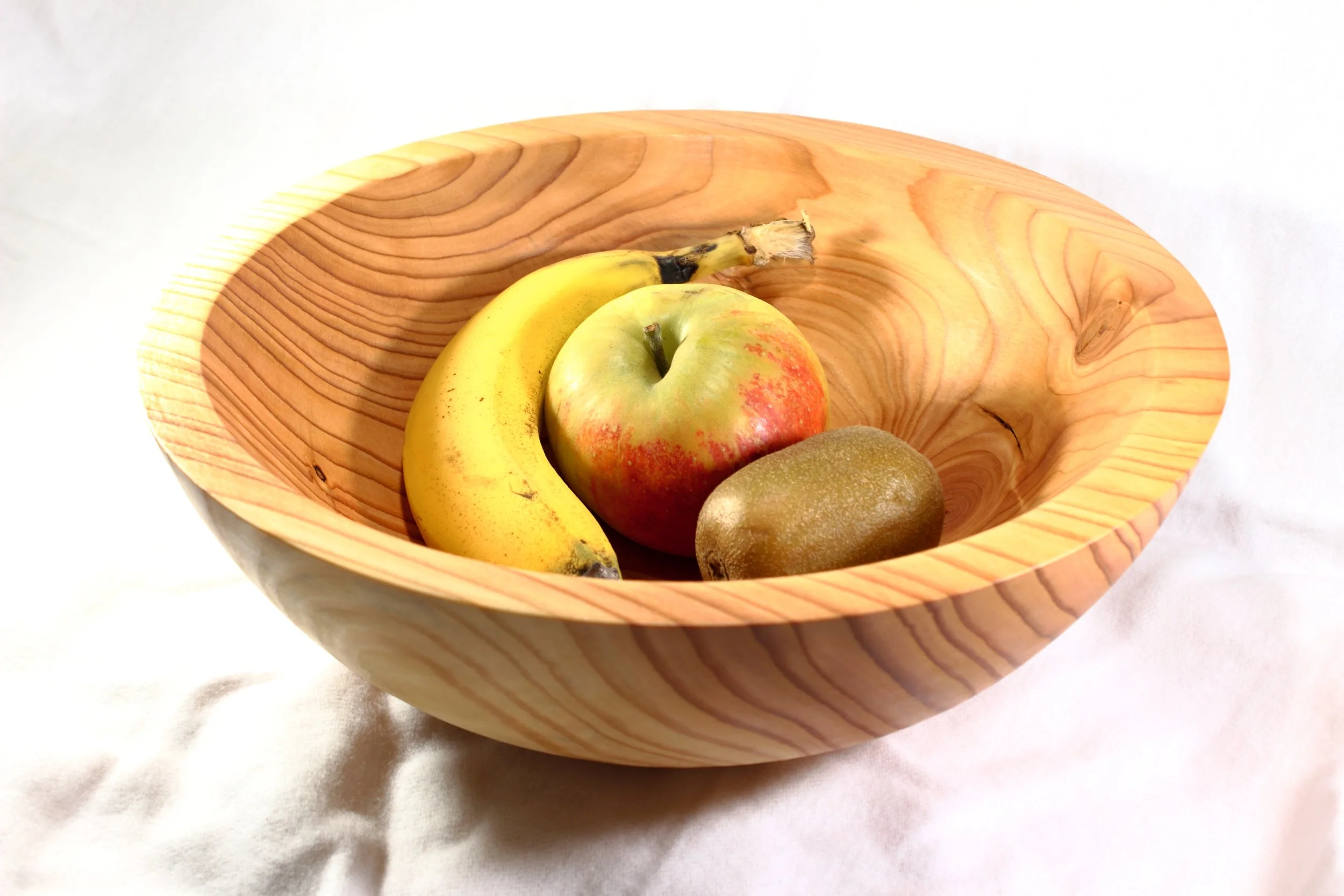 Obstschale aus Lärche