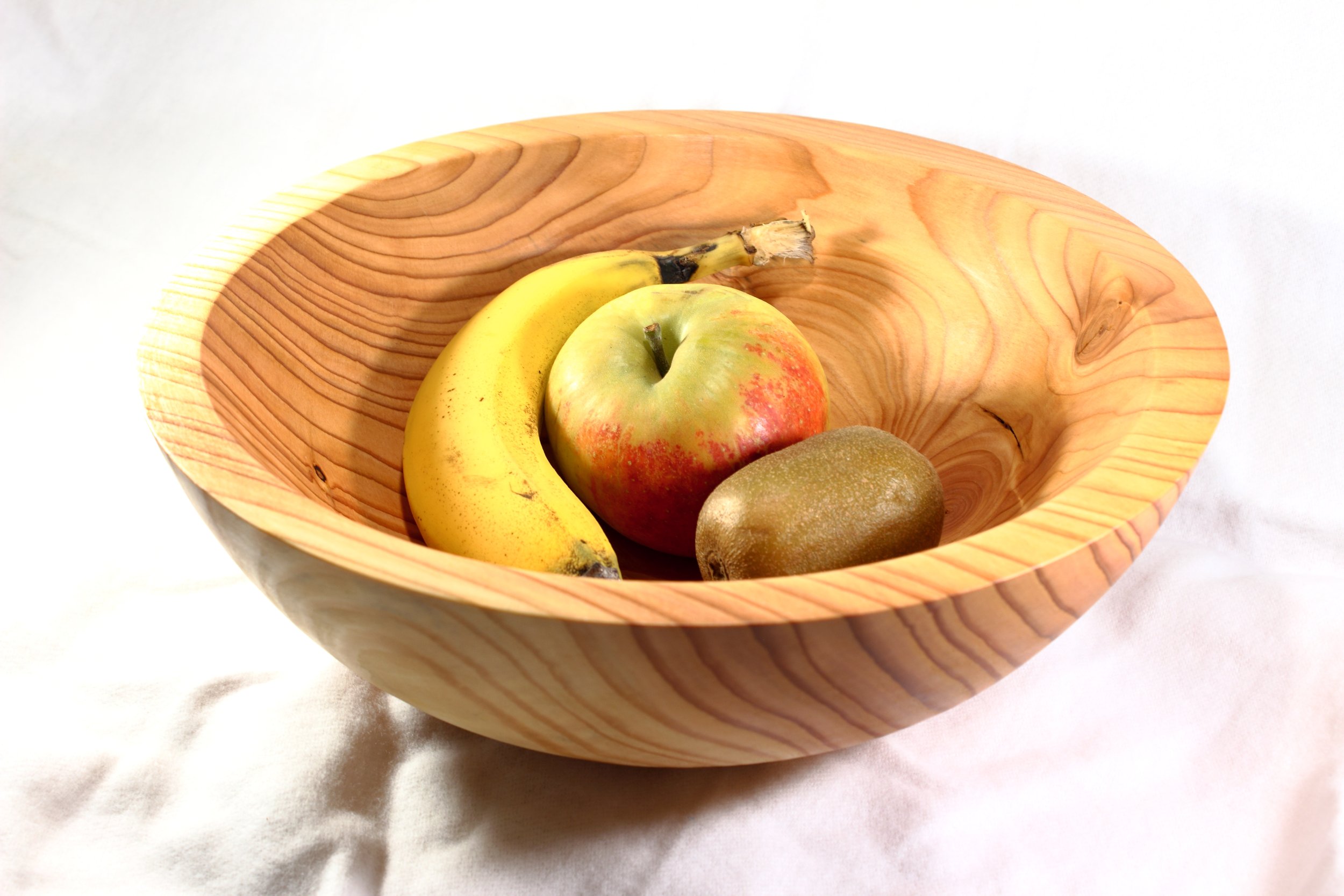 Obstschale aus Lärche