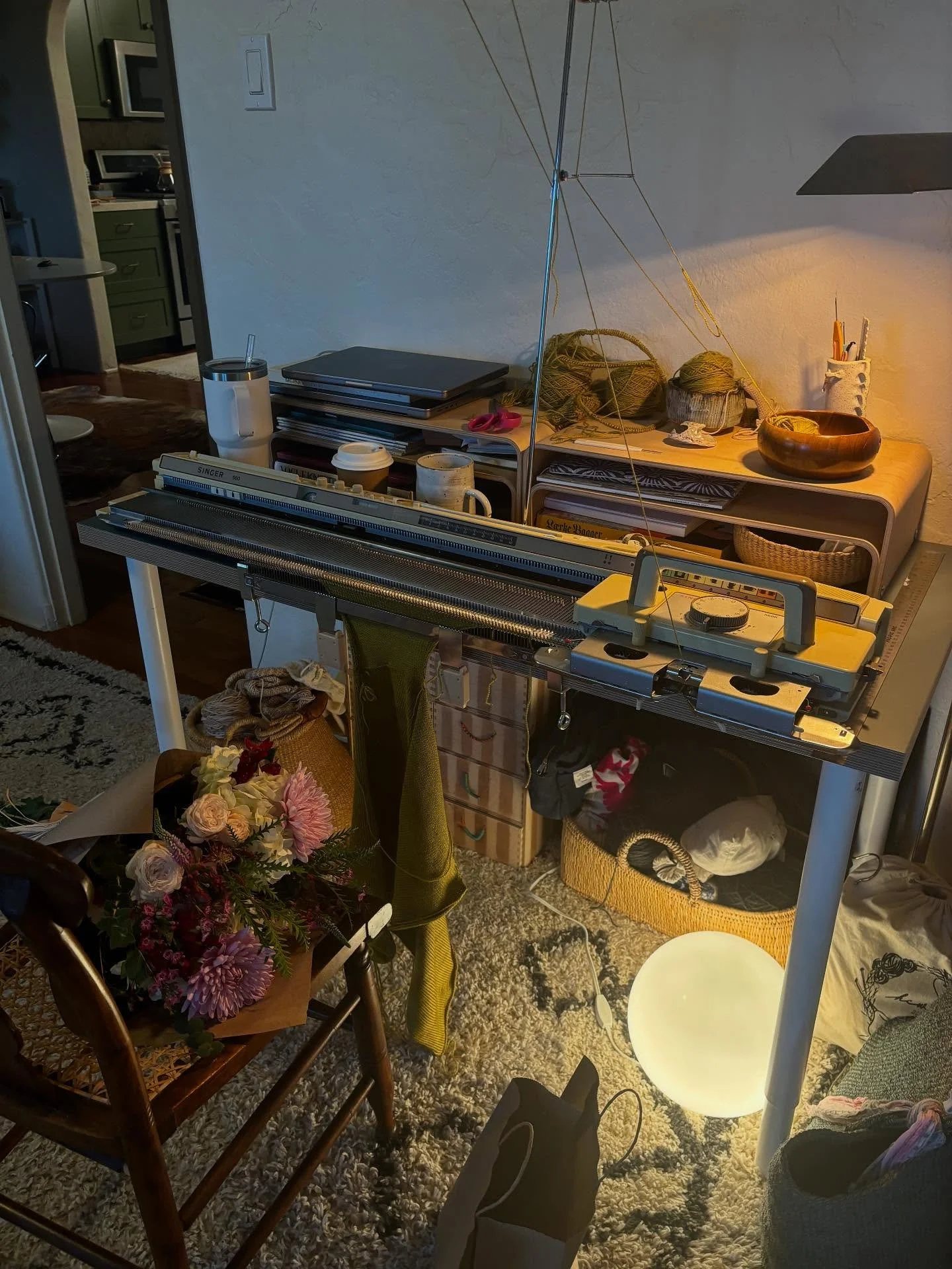 knit, sewed and beaded my way through 2025 🪡 here is a look back on some of the best projects :) PS I started machine knitting one year ago today and now I&rsquo;m teaching my mom how to use her machine