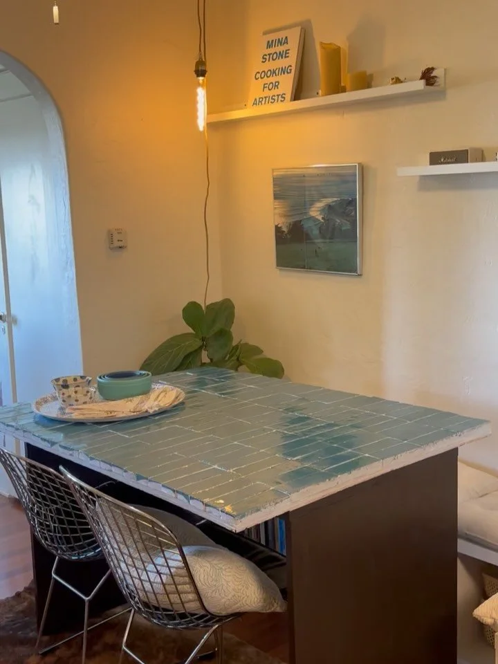 a novice table top tiler&rsquo;s journey through early January 🔹🌀🔷🌀