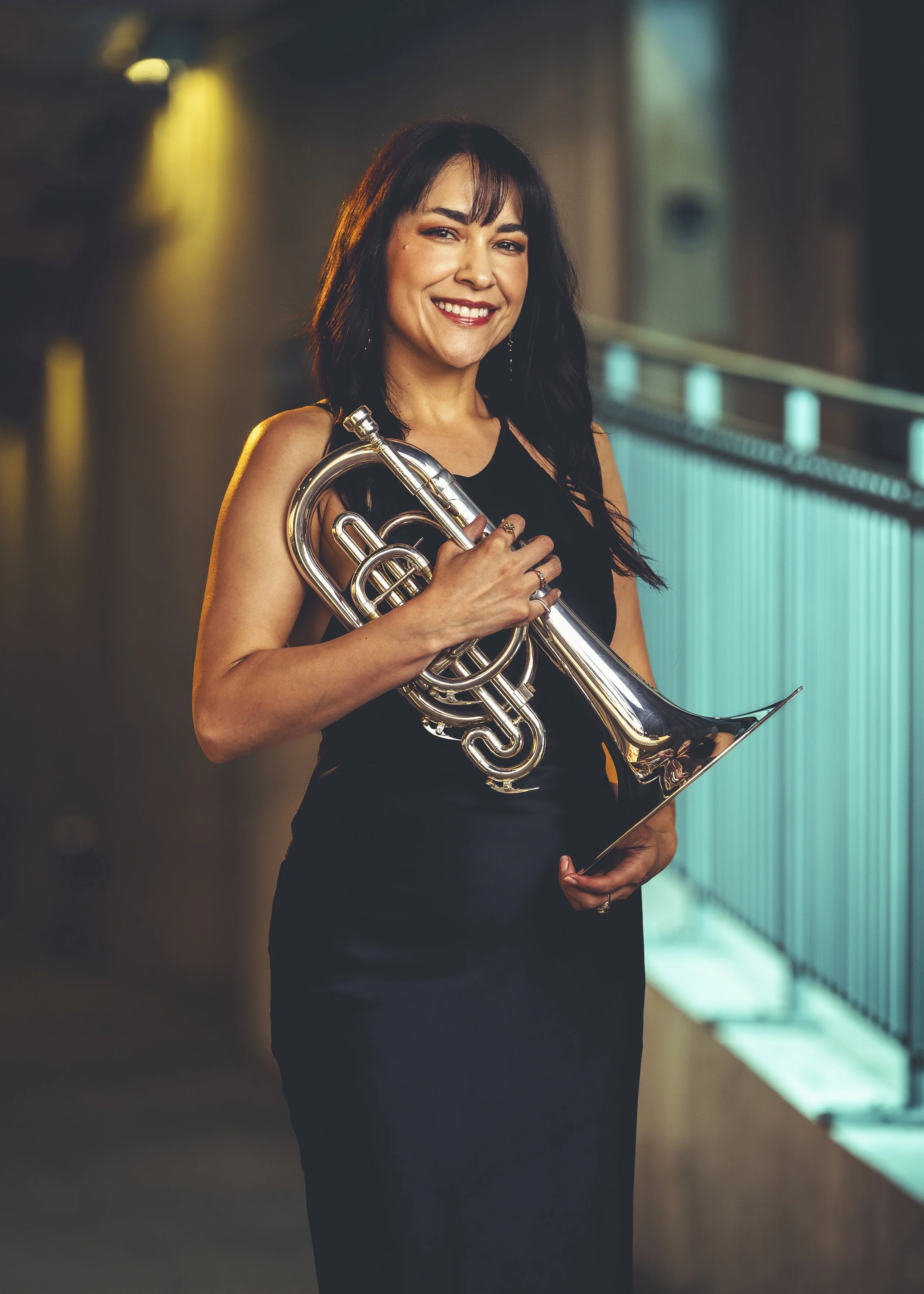 Amanda Hernandez from Zephyr Brass Collective with 825 Mellophone