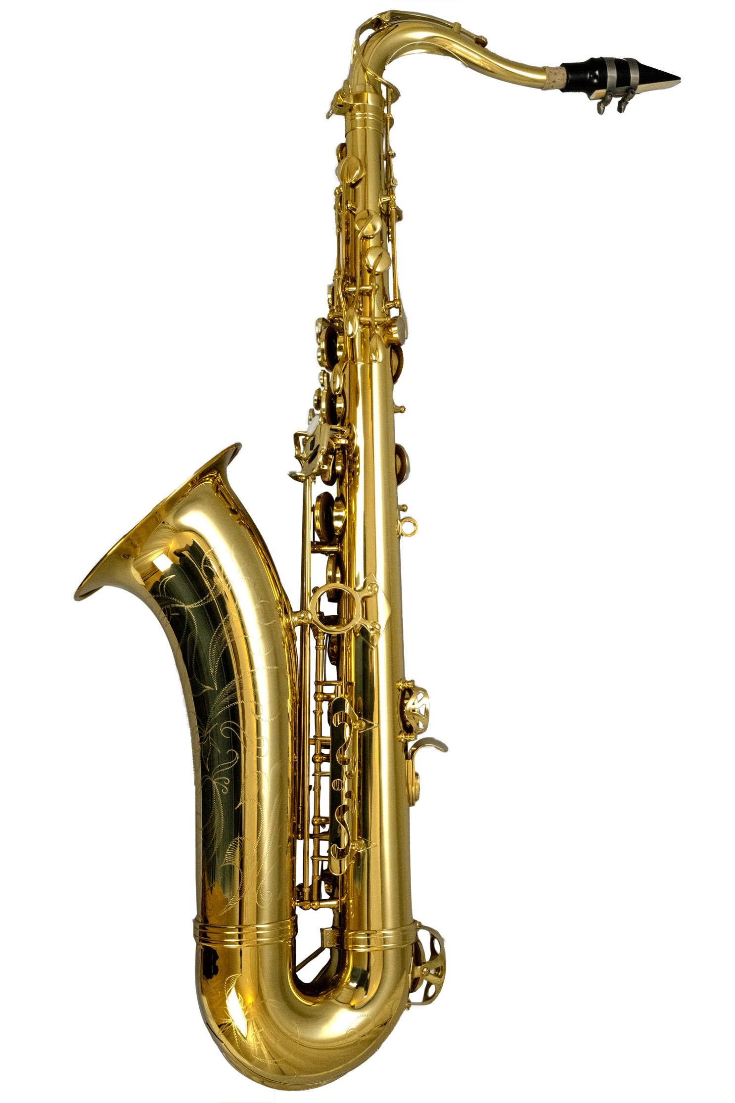 BAC Music Select Tenor Saxophone Gold Finish Reverse