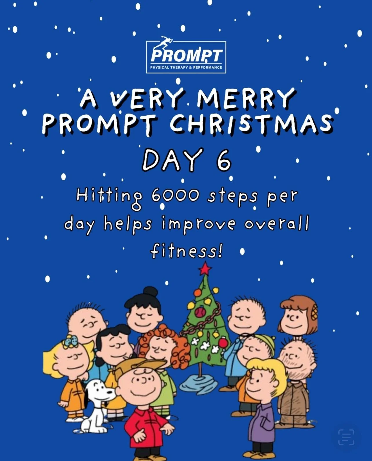 🎄Day 6: Steps 🎄Step count isn&rsquo;t just a trend &mdash; it&rsquo;s backed by real health benefits! Keep moving and don&rsquo;t let your steps slip during the holidays.