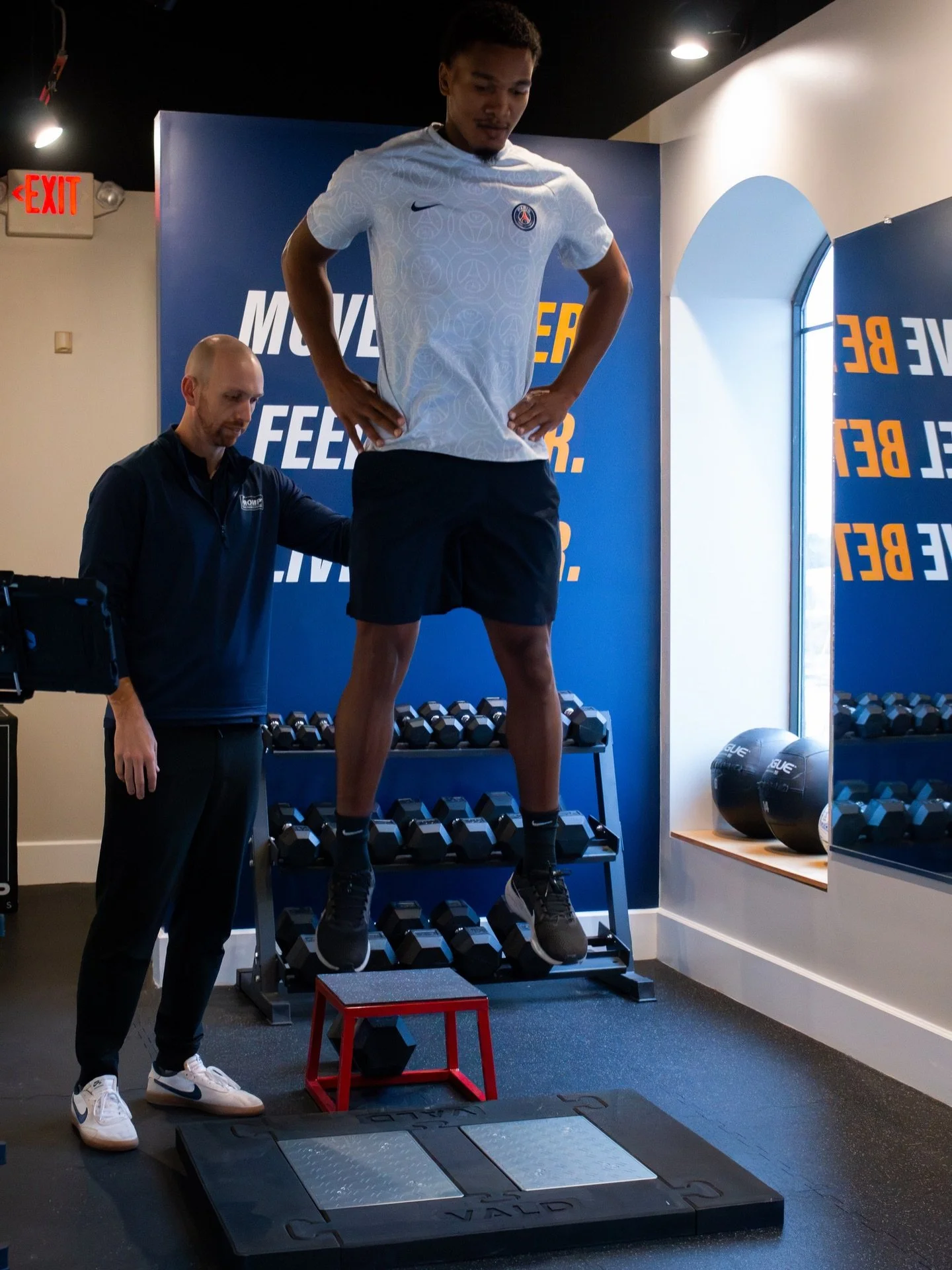 More shots from preseason testing with One Knoxville SC.
We took the squad through sport-specific strength, power, and jump testing to better understand their strength and power profiles and inform how they train this upcoming season.

Train like the