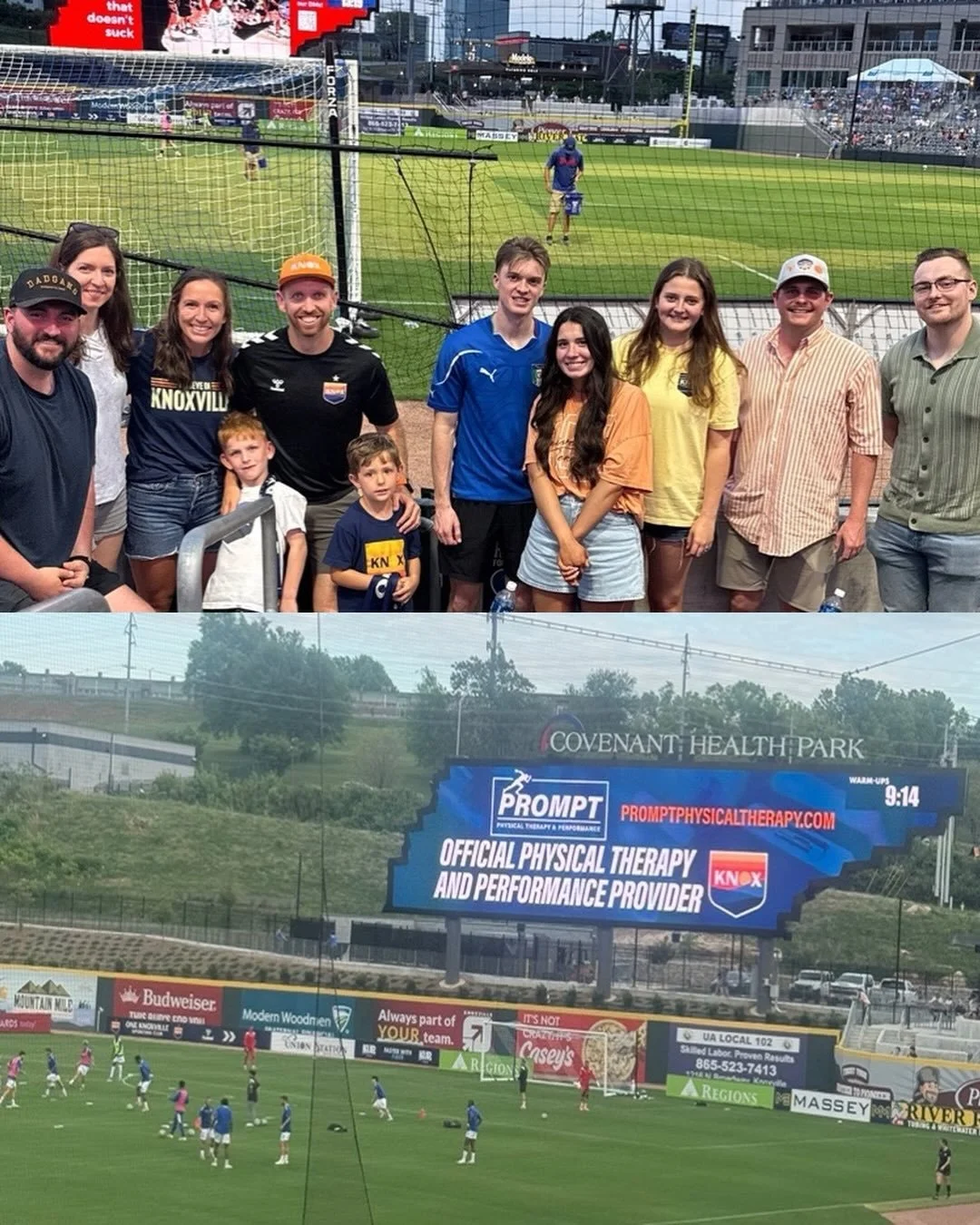 Congrats on another W @oneknoxville !! 
We are proud to be The Official Physical Therapy and Performance provider of @oneknoxville