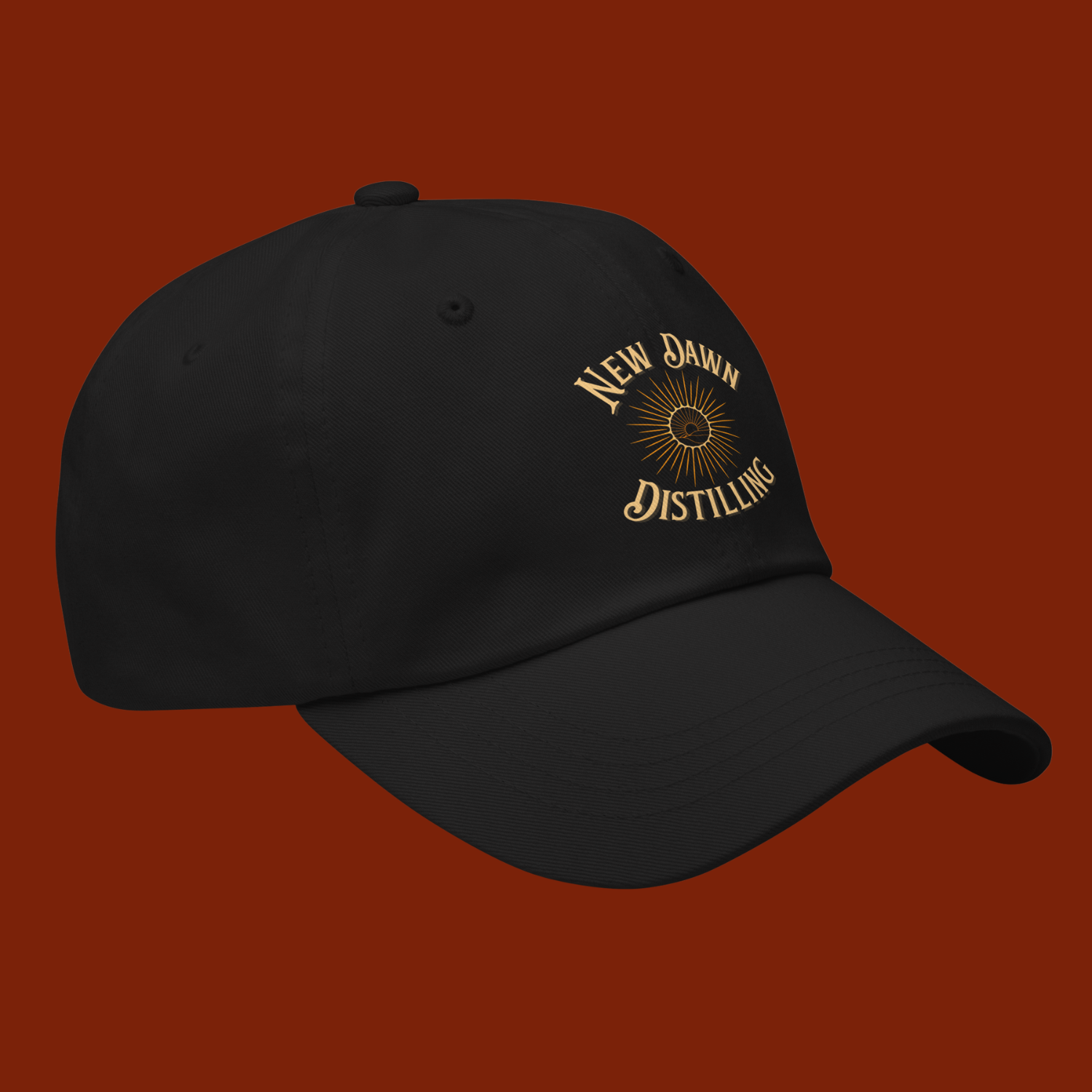 New Dawn Logo Baseball Cap Black
