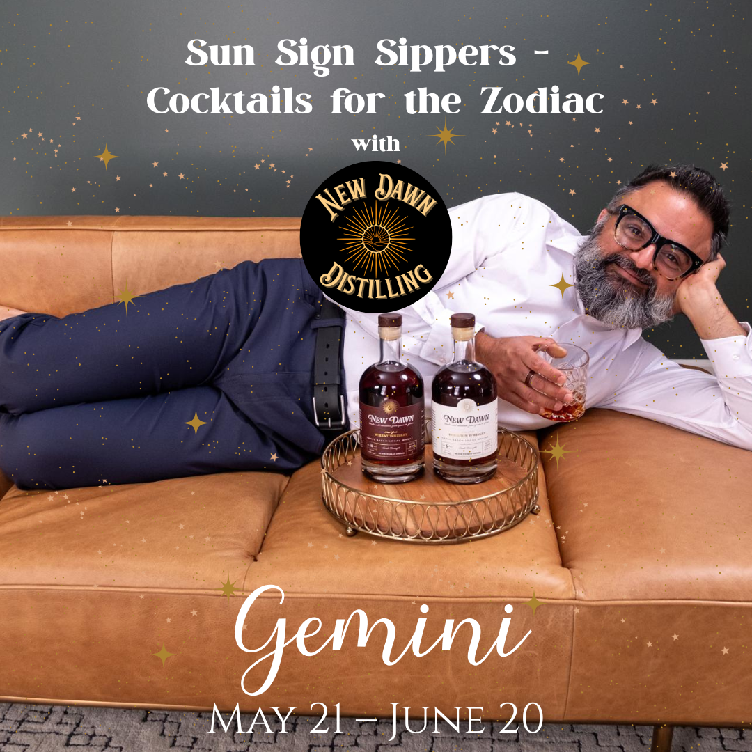 Sun Sign Sippers - Gemini, The Adaptable Architect