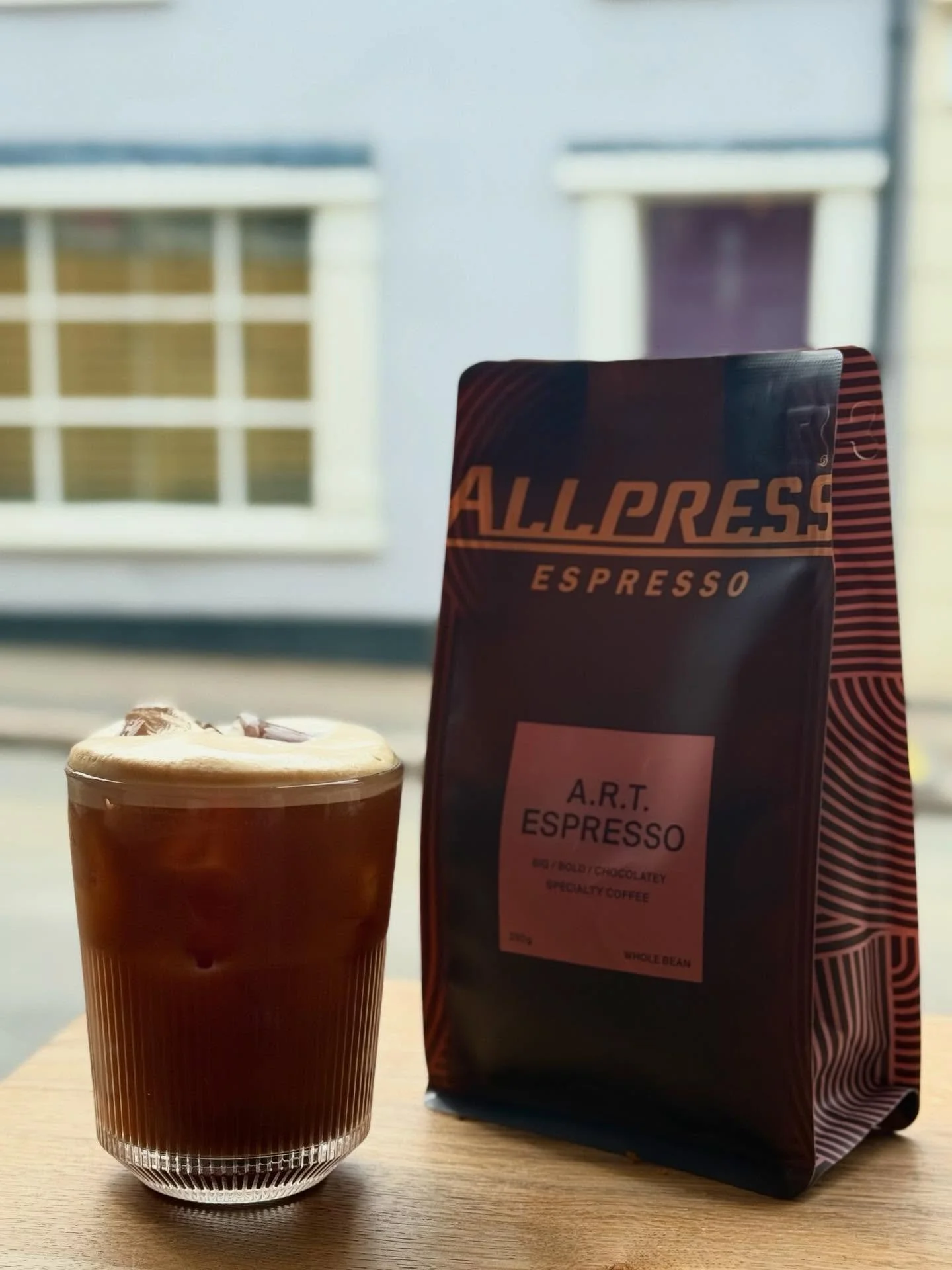 A jazzy twist on the emerging aerocano&hellip;

House ginger &amp; cayenne honey syrup, @allpressespressouk ART double espresso and steamed with ice 🥰

#allpressukforhome #allpressespresso #allpress #richmond #richmondhill #coffee #cafe #richmondcaf
