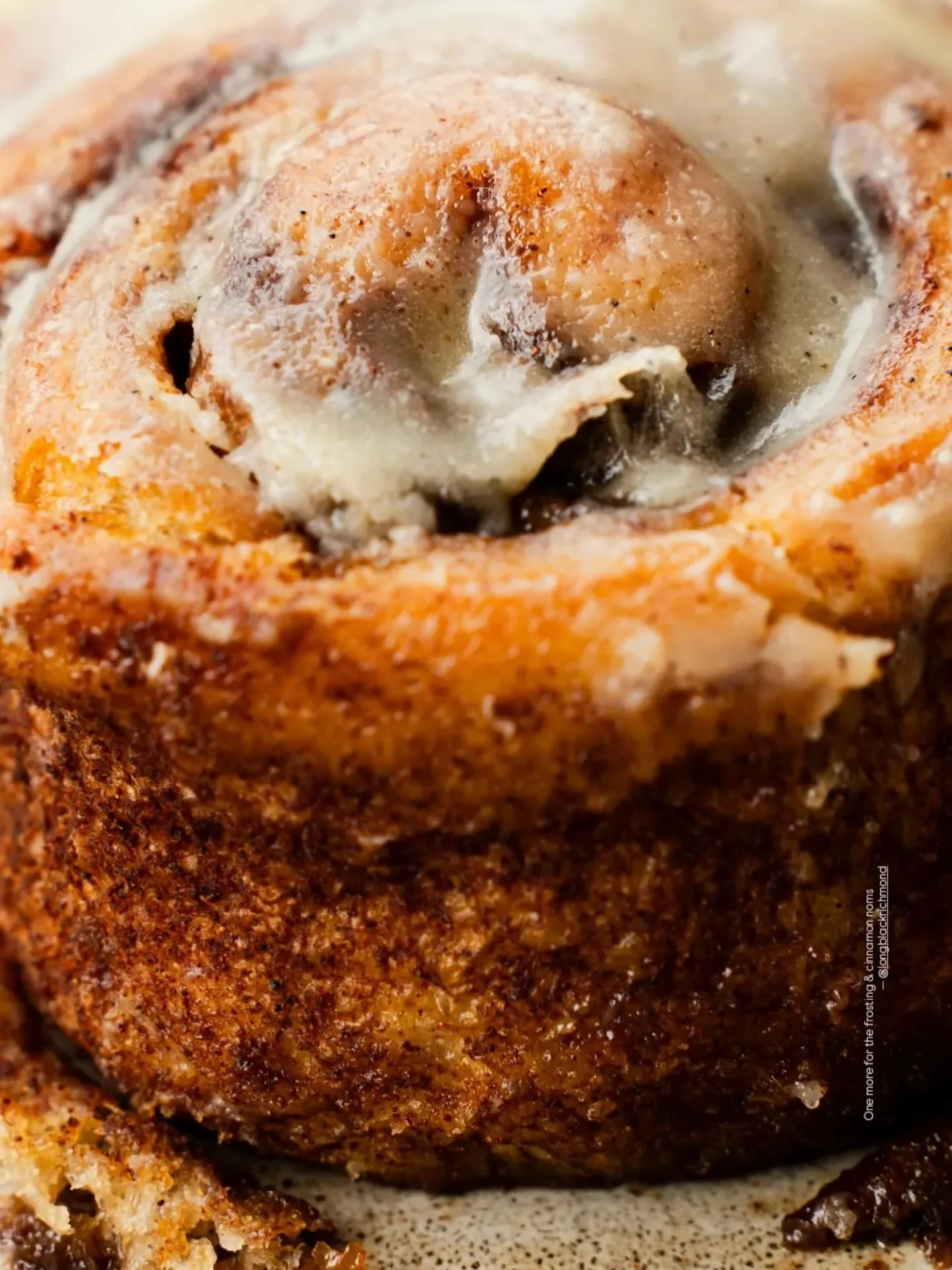 Cinnamon rolls roll out by 10am tomorrow! Lovingly made by our in-house baker @bakedbyguy! You&rsquo;ve devoured his cookies, now level up and snag a roll before they&rsquo;re gone! Photography by @munch__er