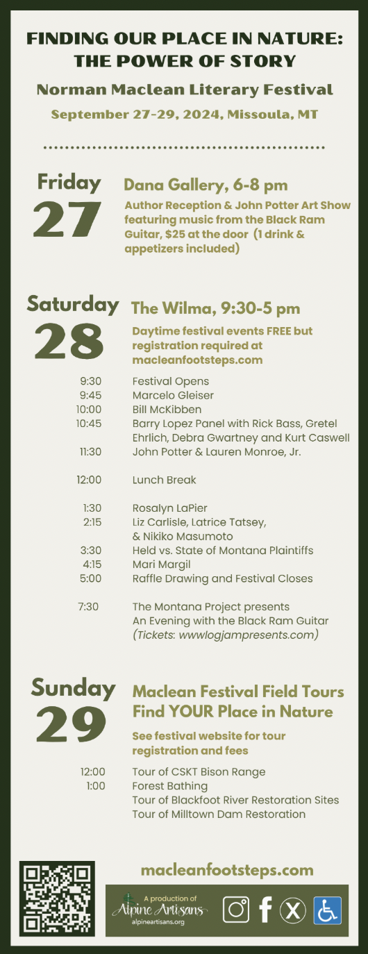 Event Program Back