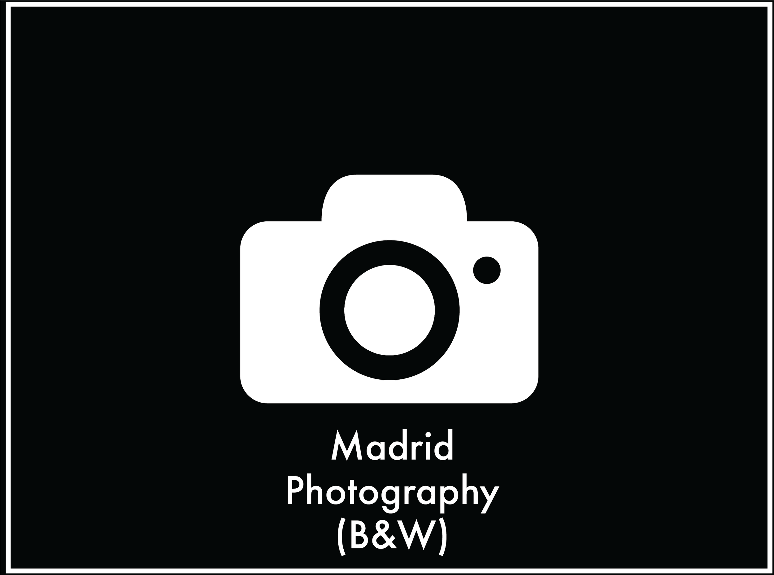 Madrid Photography (B&W)