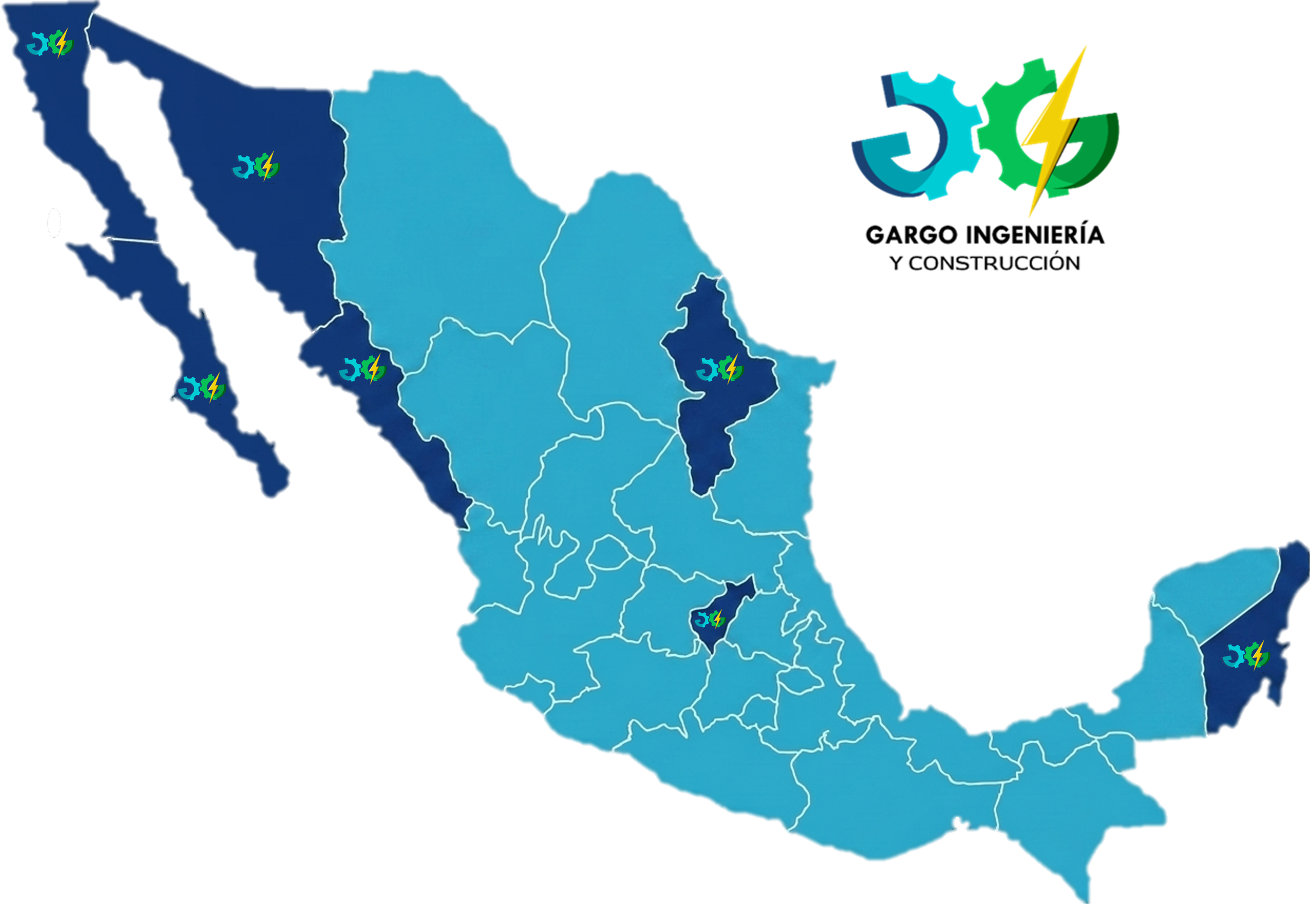 A map of Thailand with the country's provinces outlined. The map includes symbols of electricity storms on several provinces, indicating regions with power outages or electrical issues.