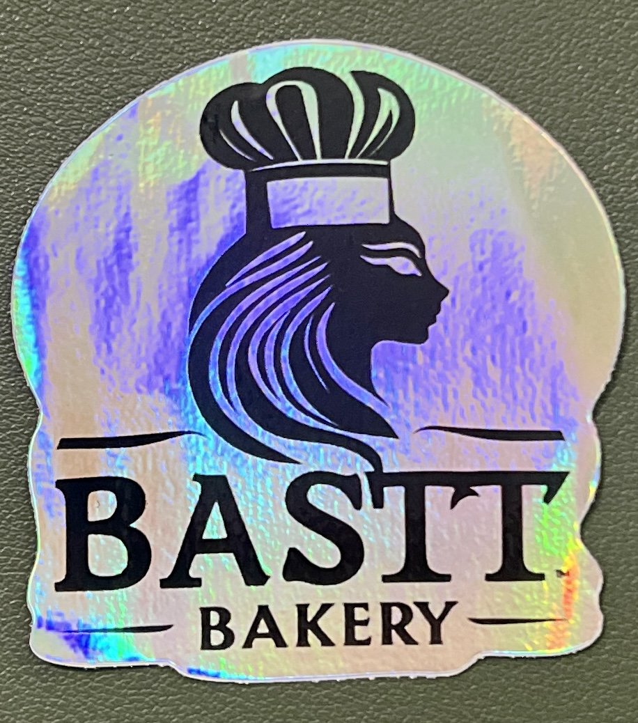 Bastt Bakery Iridescent Sticker