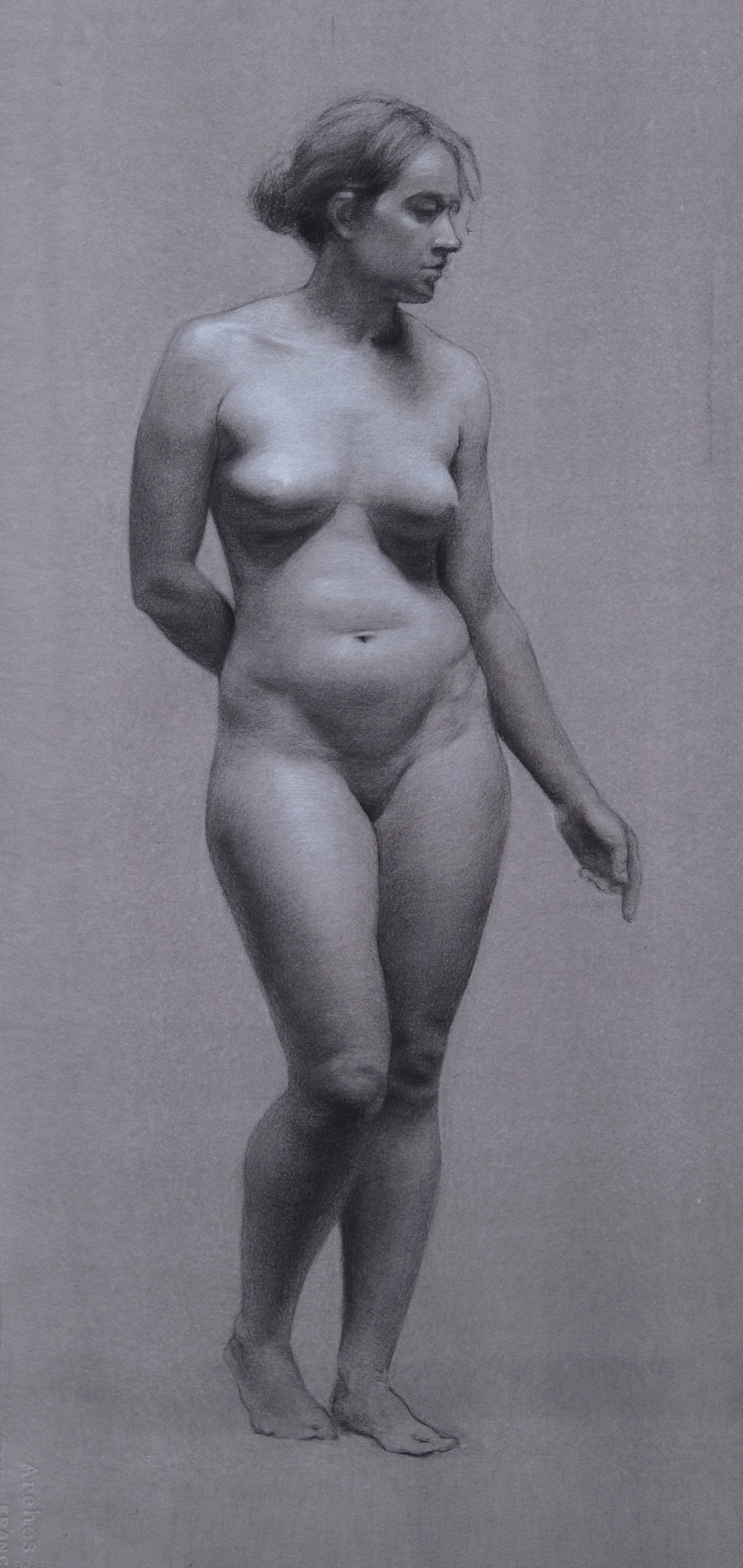 Dorota Bojarska, Advanced Sculpture, Third Year, Figure drawing 1.jpg