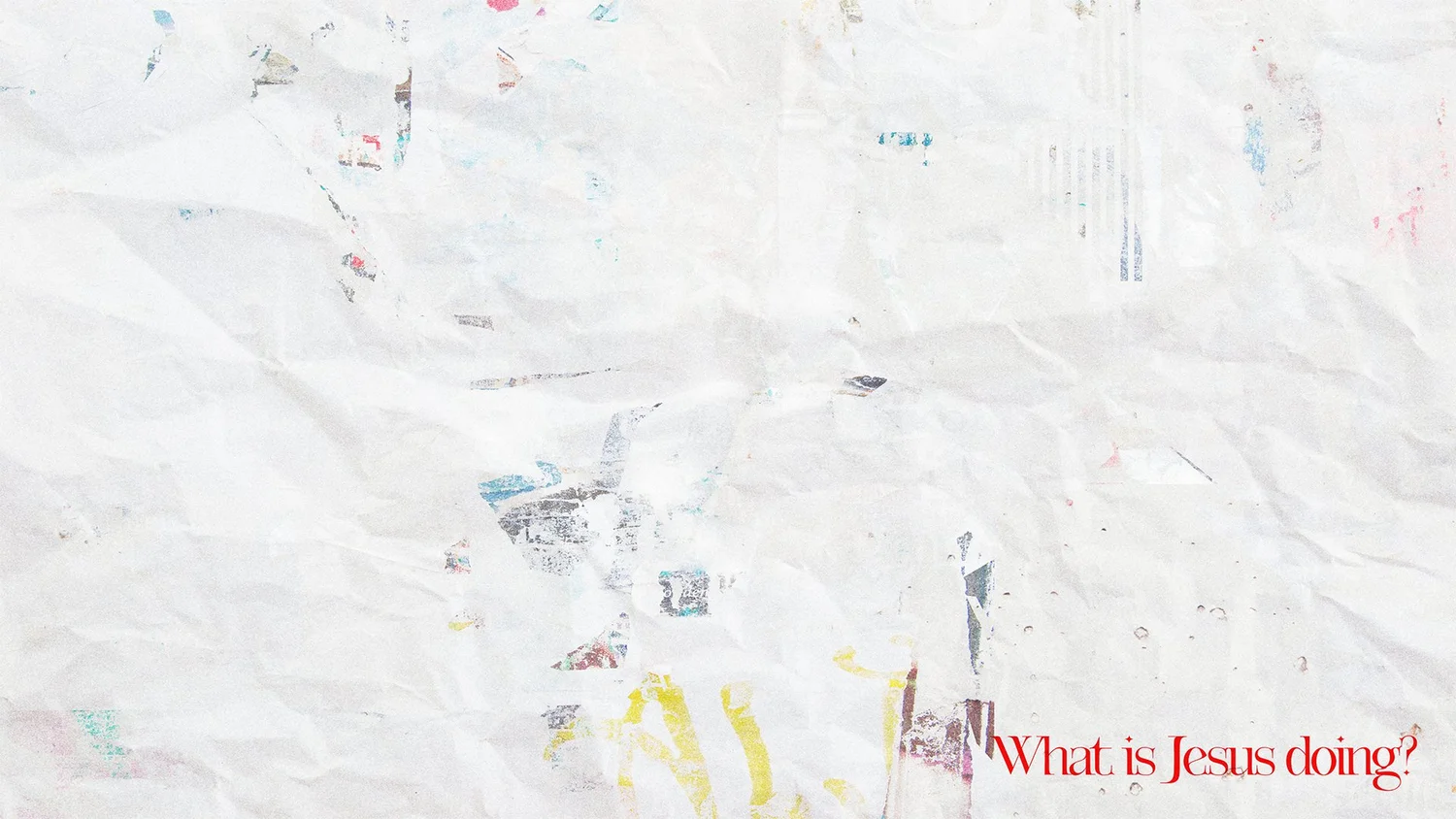 What is Jesus Doing? | God Has Spoken episode artwork