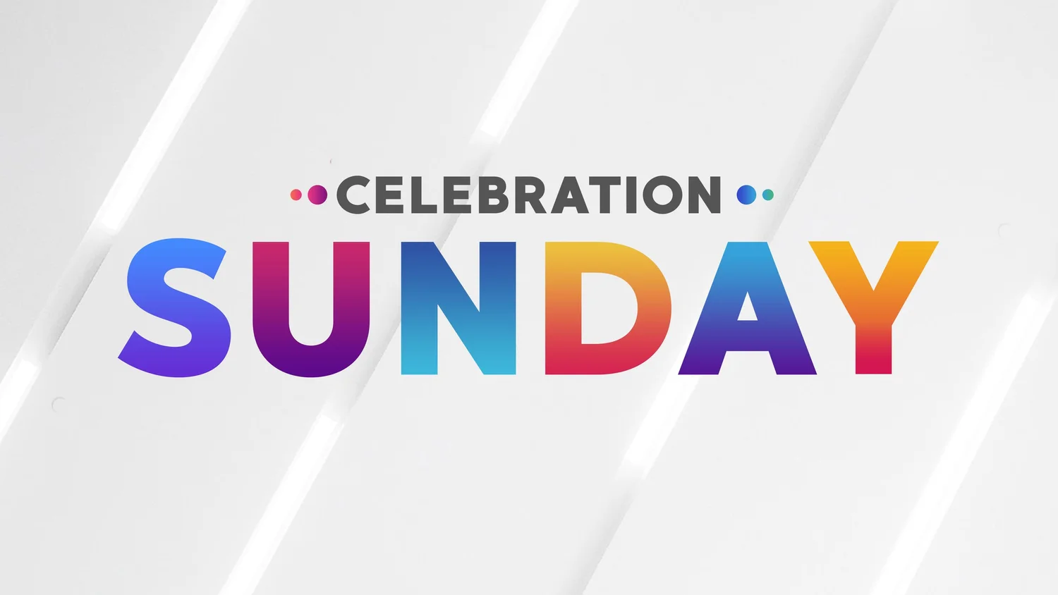 Celebration Sunday 2025 episode artwork