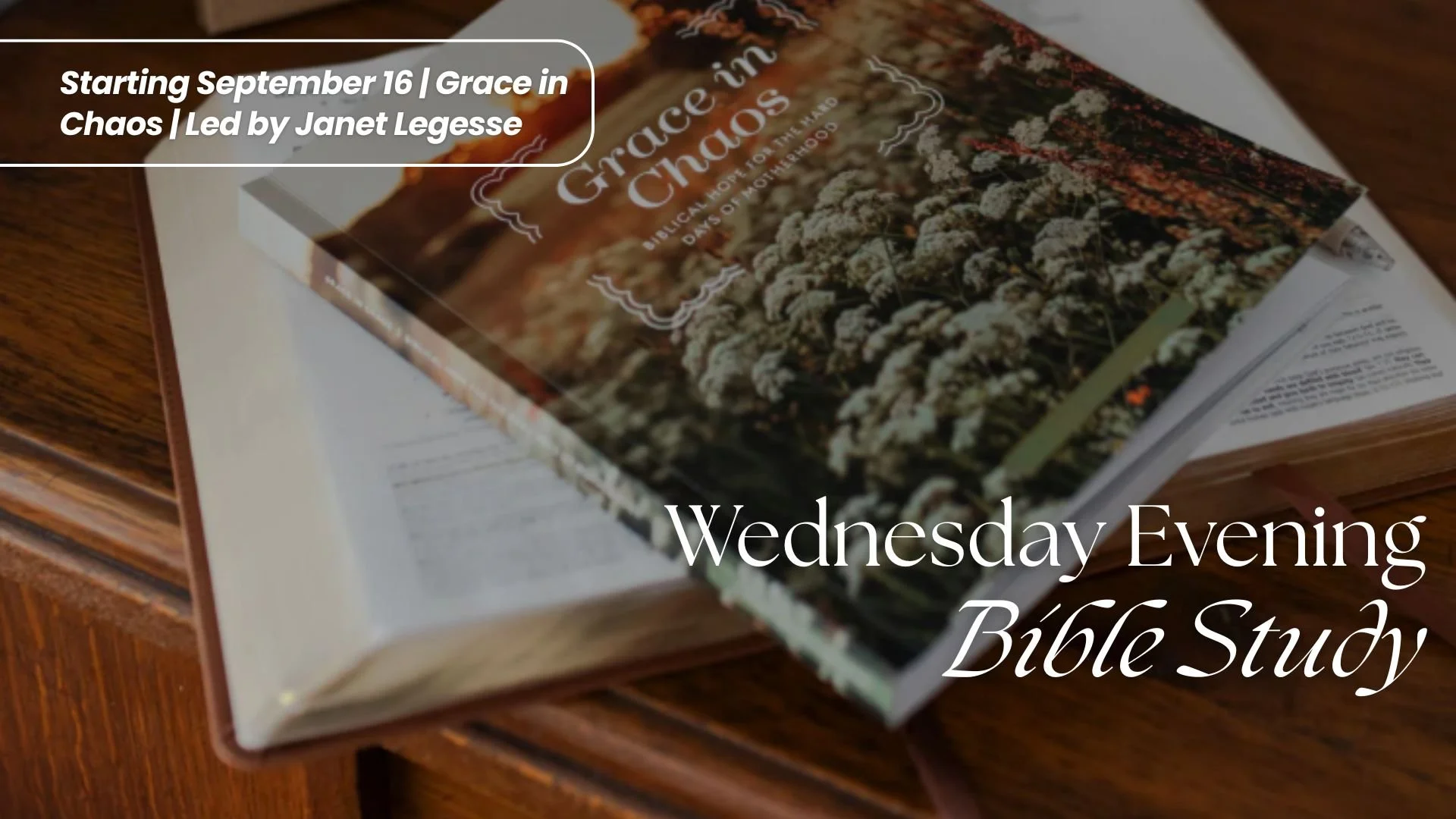 Wednesday Evening Women's Bible Study