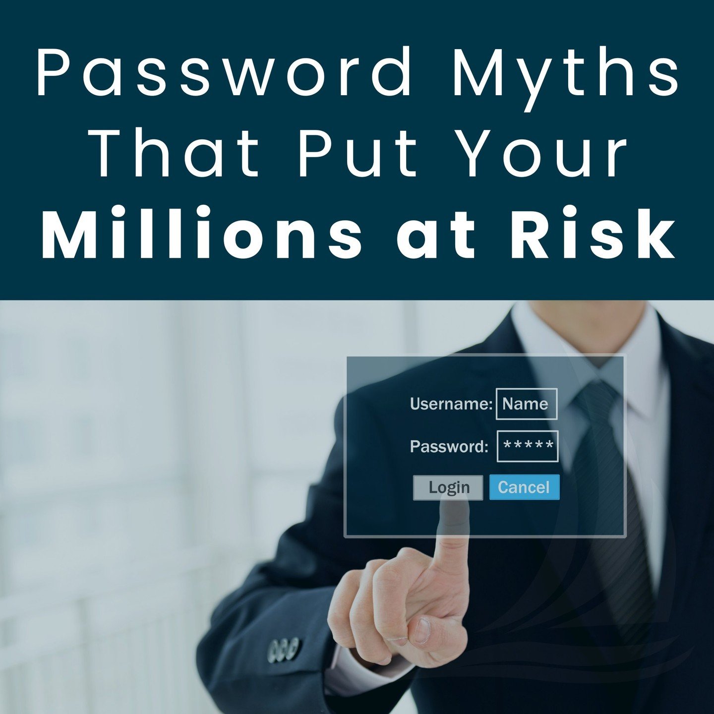Here&rsquo;s the # 1 mistake high-net-worth individuals make with passwords (and it&rsquo;s not what you think).

Using a &quot;strong&quot; password (like Fido123!) isn&rsquo;t enough. Hackers now bypass these with 𝗔𝗜-𝗽𝗼𝘄𝗲𝗿𝗲𝗱 𝗯𝗿𝘂𝘁𝗲 𝗳?