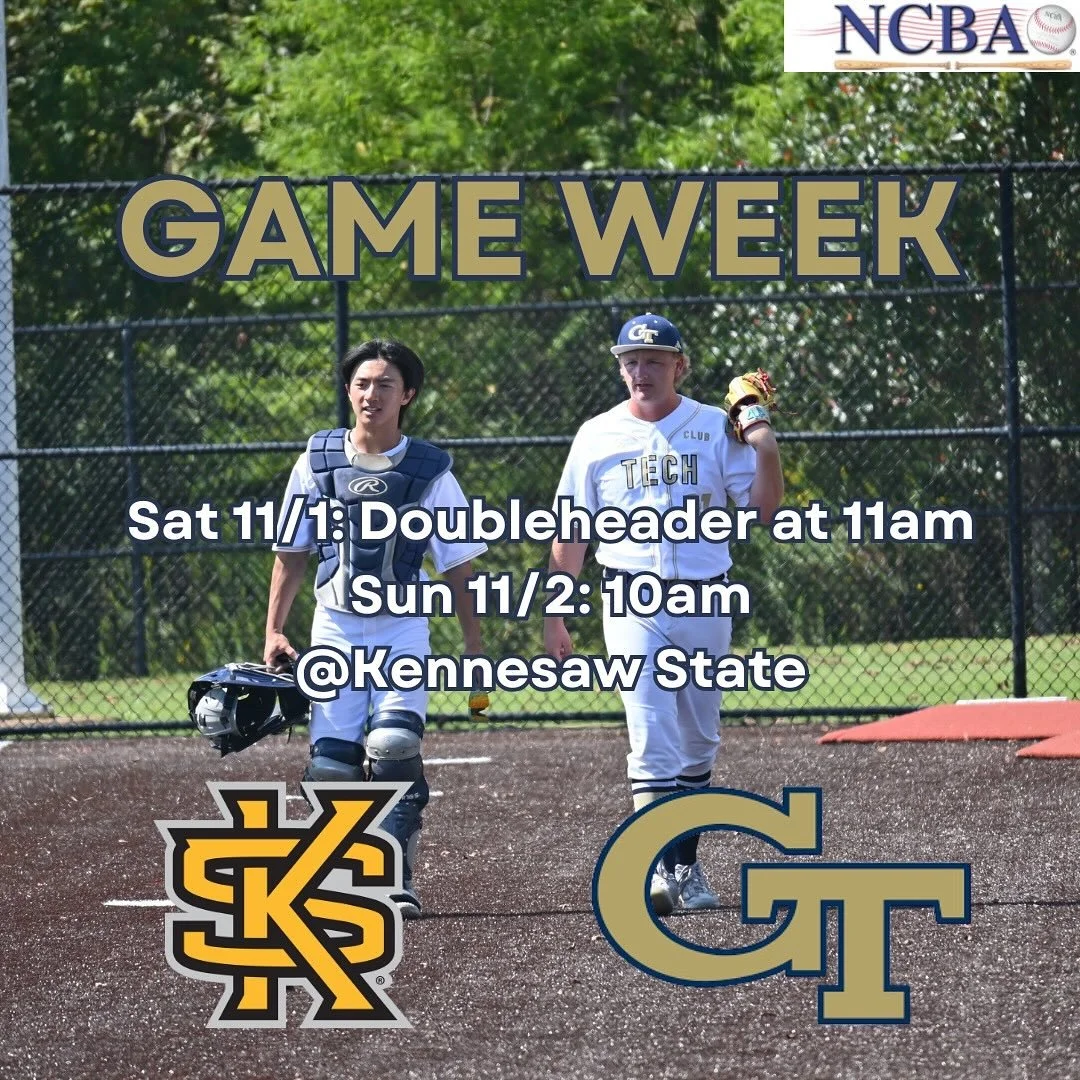 Kicking off our late fall gauntlet this weekend with a series against the owls. We hope our performance mirrors that of our football team. Roll bees!🐝 @ksu.clubbaseball @gtcampusrecreation