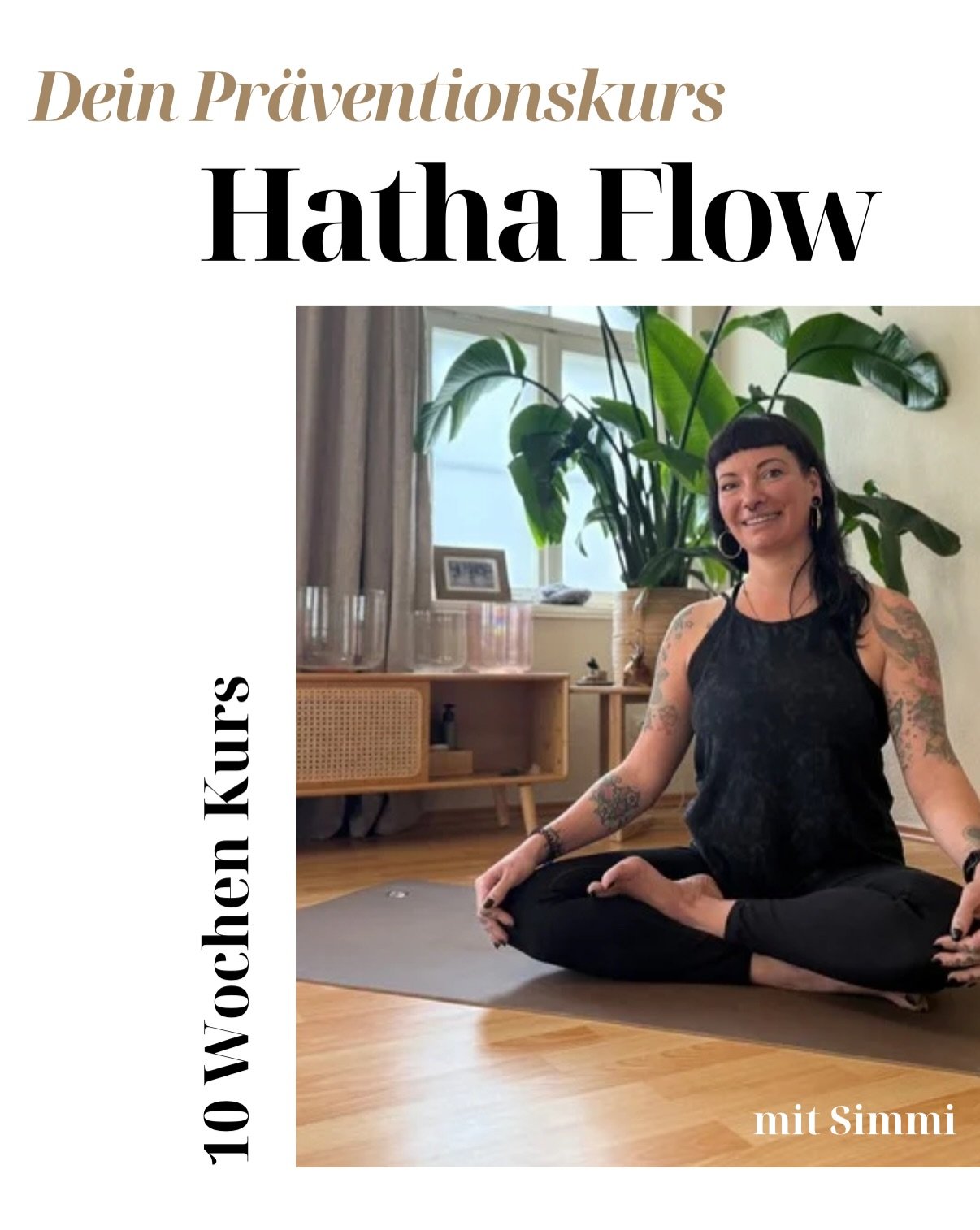 Du musst nicht flexibel sein.
Du musst nicht &bdquo;gut in Yoga&ldquo; sein.
Du musst einfach nur anfangen.

Dieser Kurs ist f&uuml;r alle, die sich wieder mehr im eigenen K&ouml;rper zuhause f&uuml;hlen m&ouml;chten &mdash; st&auml;rker, beweglicher