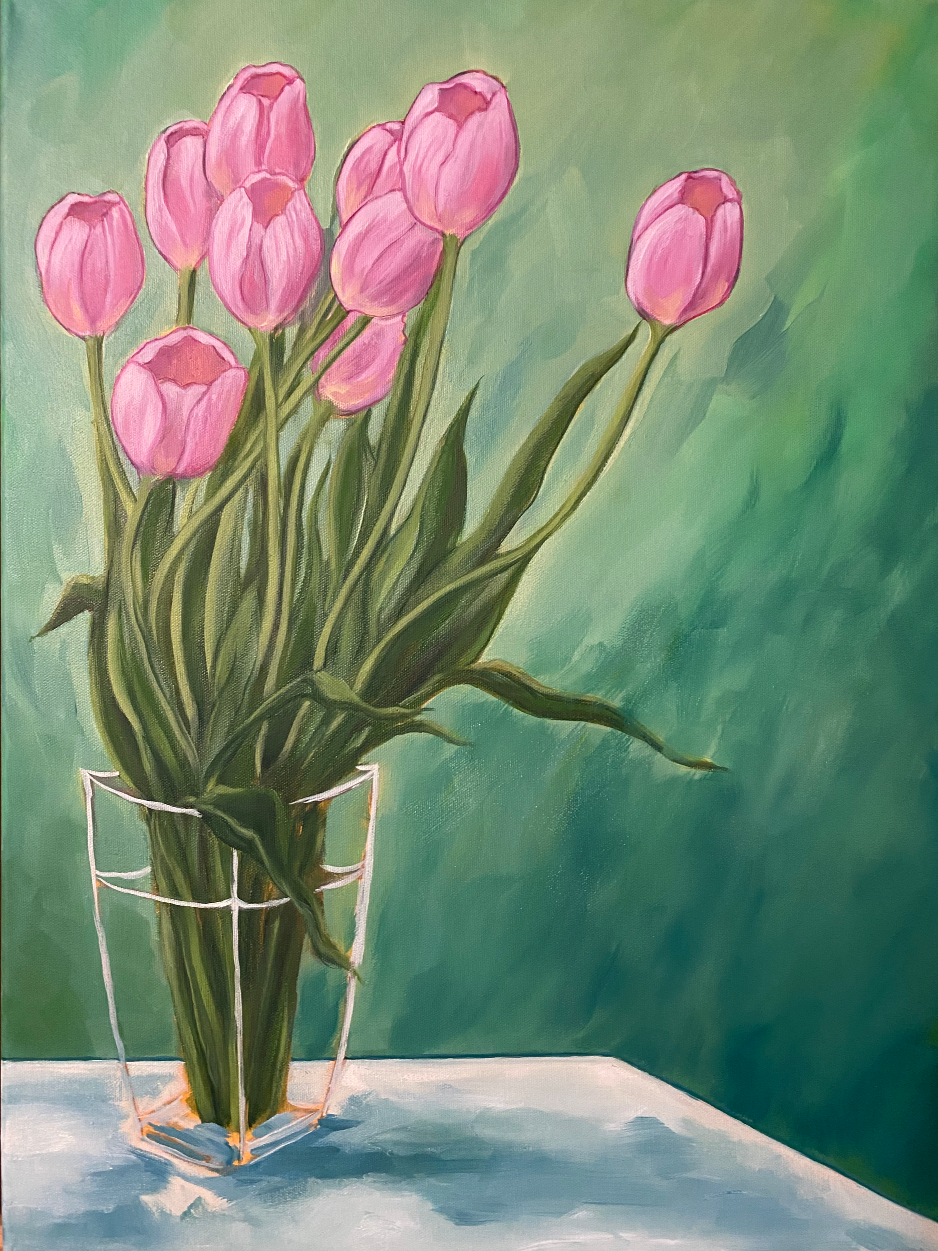 Of Glory In The Flower -2, 18 x 24", Oil on Canvas, 2026.