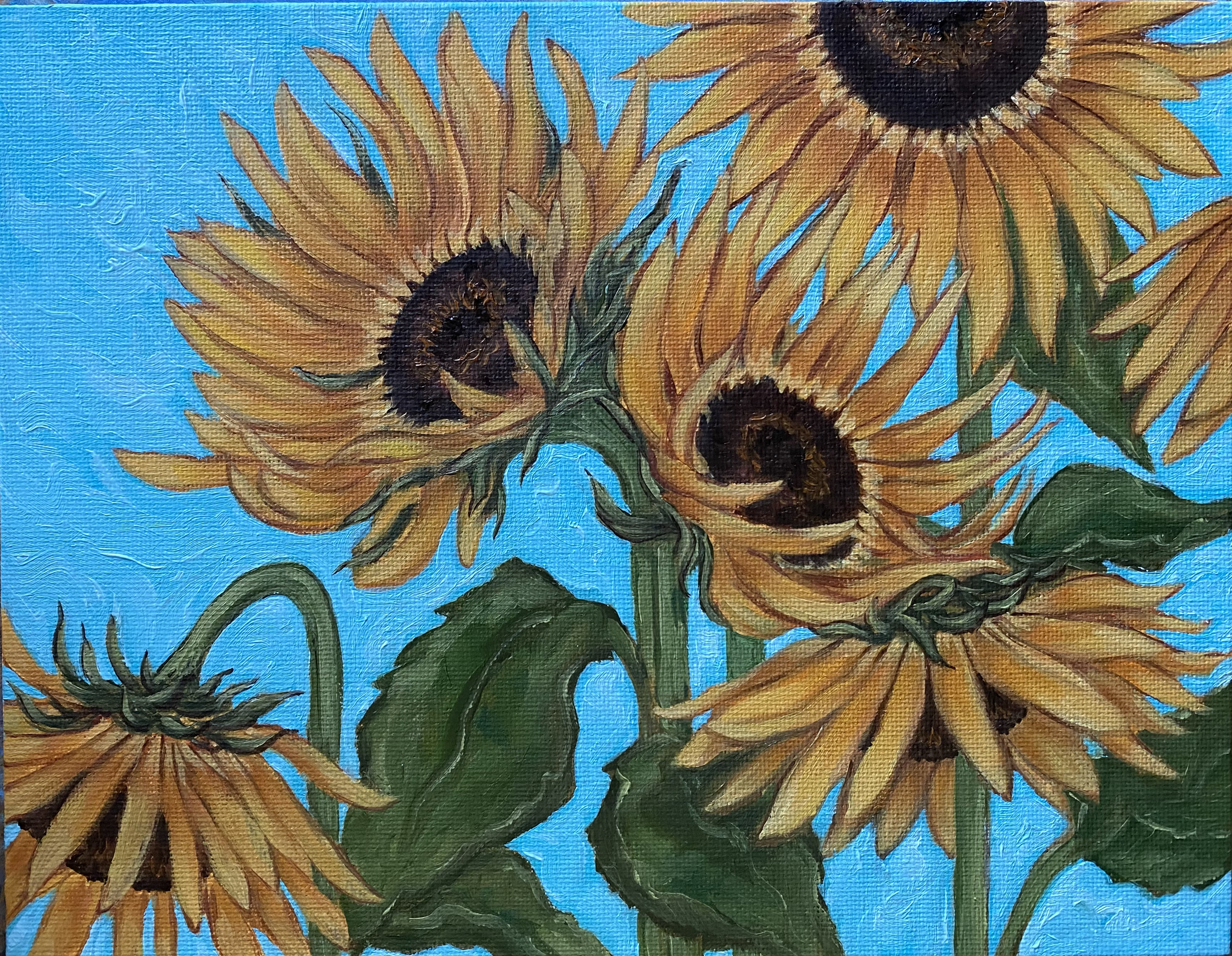 Ode To Joy - Small, 7 x 9", Oil on Panel, 2026