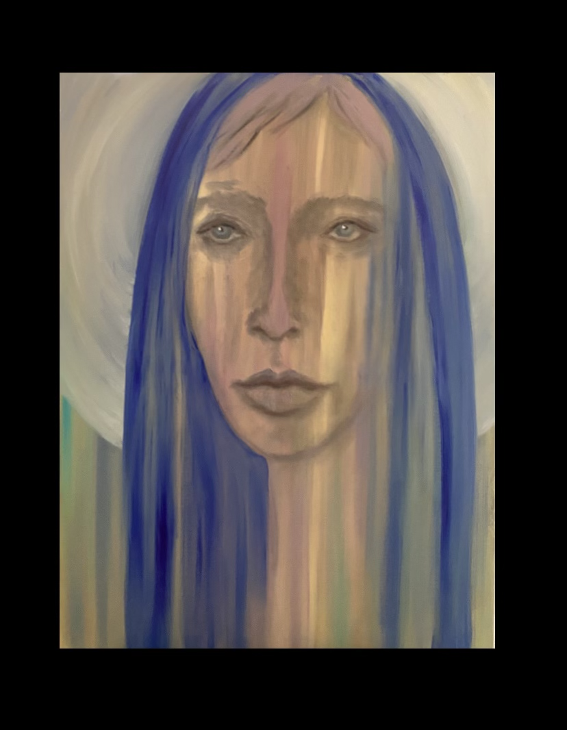 Blessed Among Women, 18 x 24', Oil on Canvas, 2026.