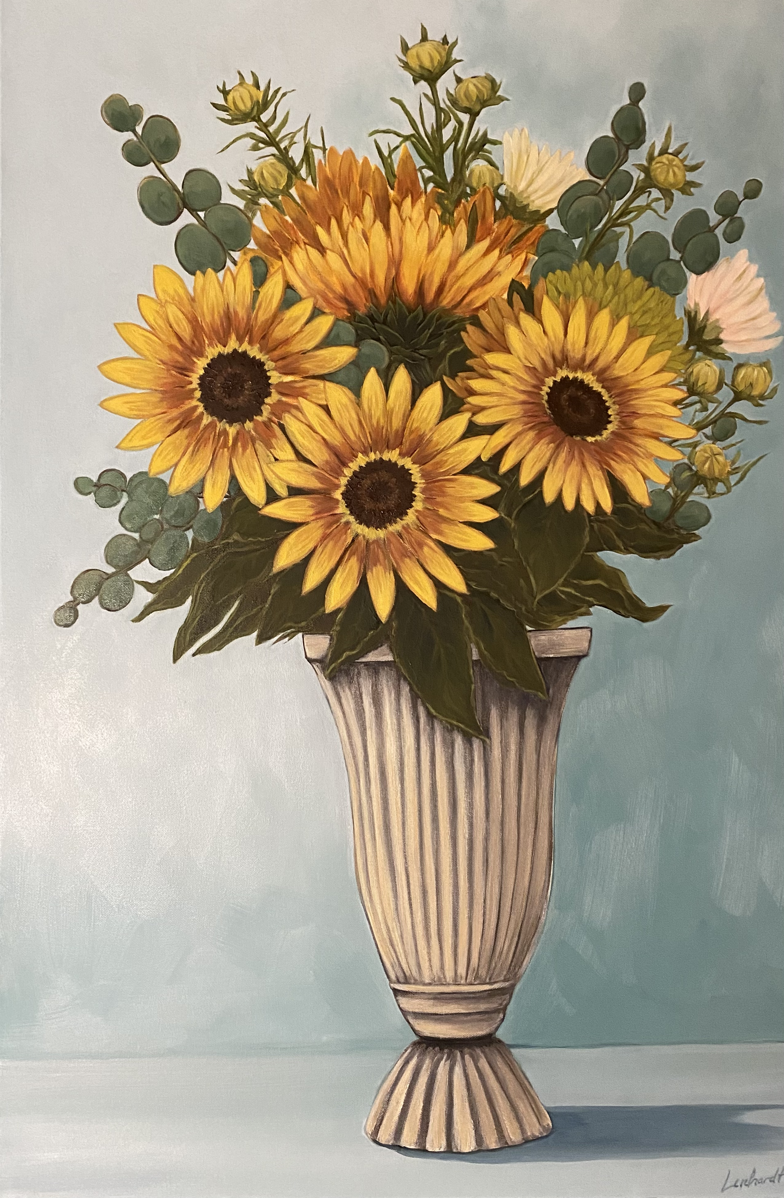 Sunshine In A Vase, 24 x 36", Oil on Canvas, 2026
