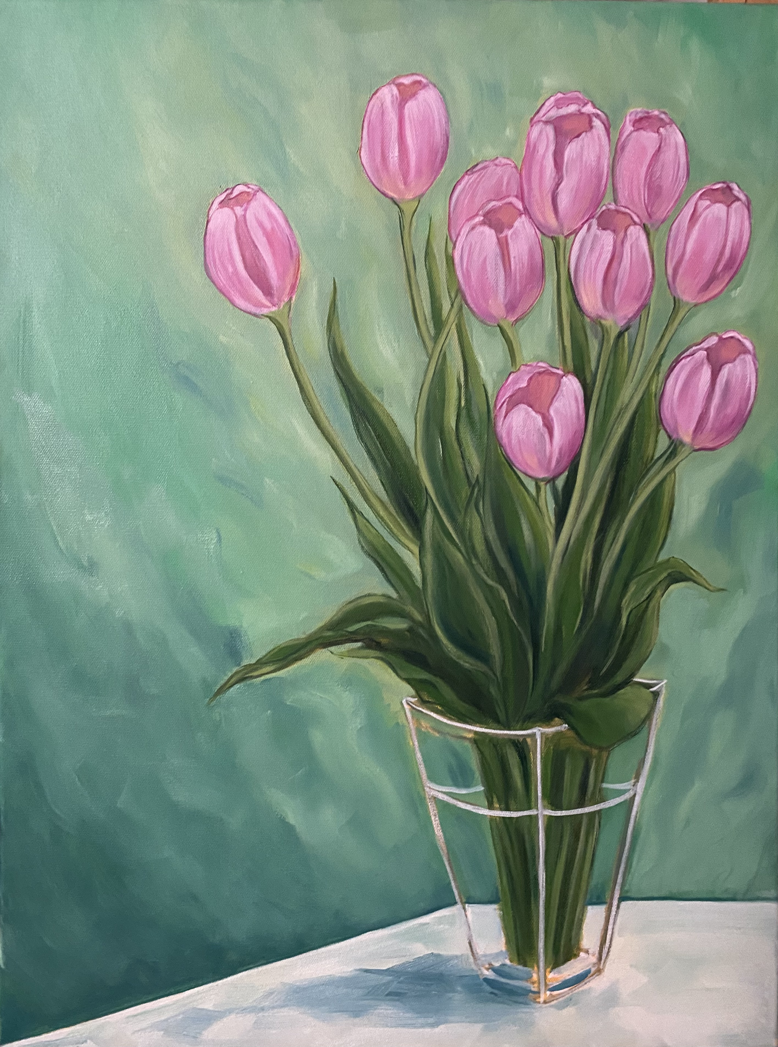 Of Glory In The Flower -1, 18 x 24", Oil on Canvas, 2026.