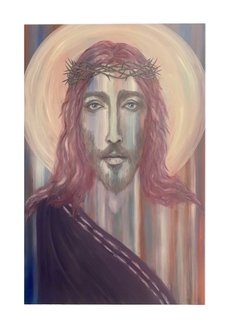 "And Who Do You Say That I Am?", 24 x 36", Oil on Canvas, 2026.