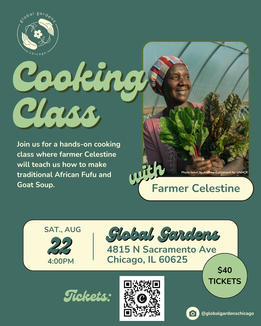 Cooking Class with Farmer Celestine