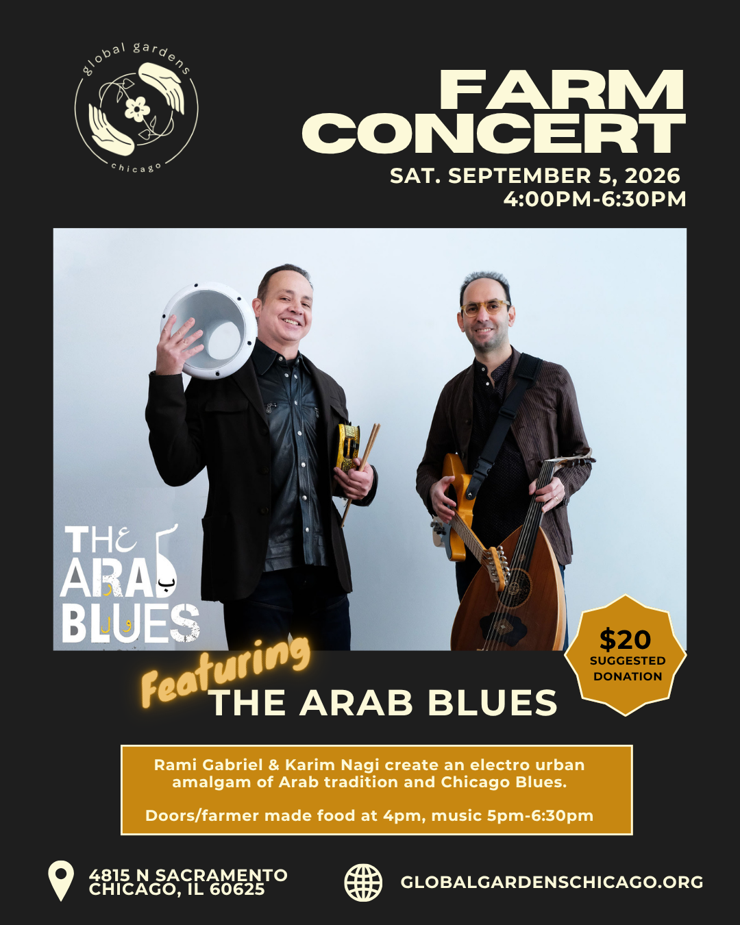 Farm Concert: The Arab Blues